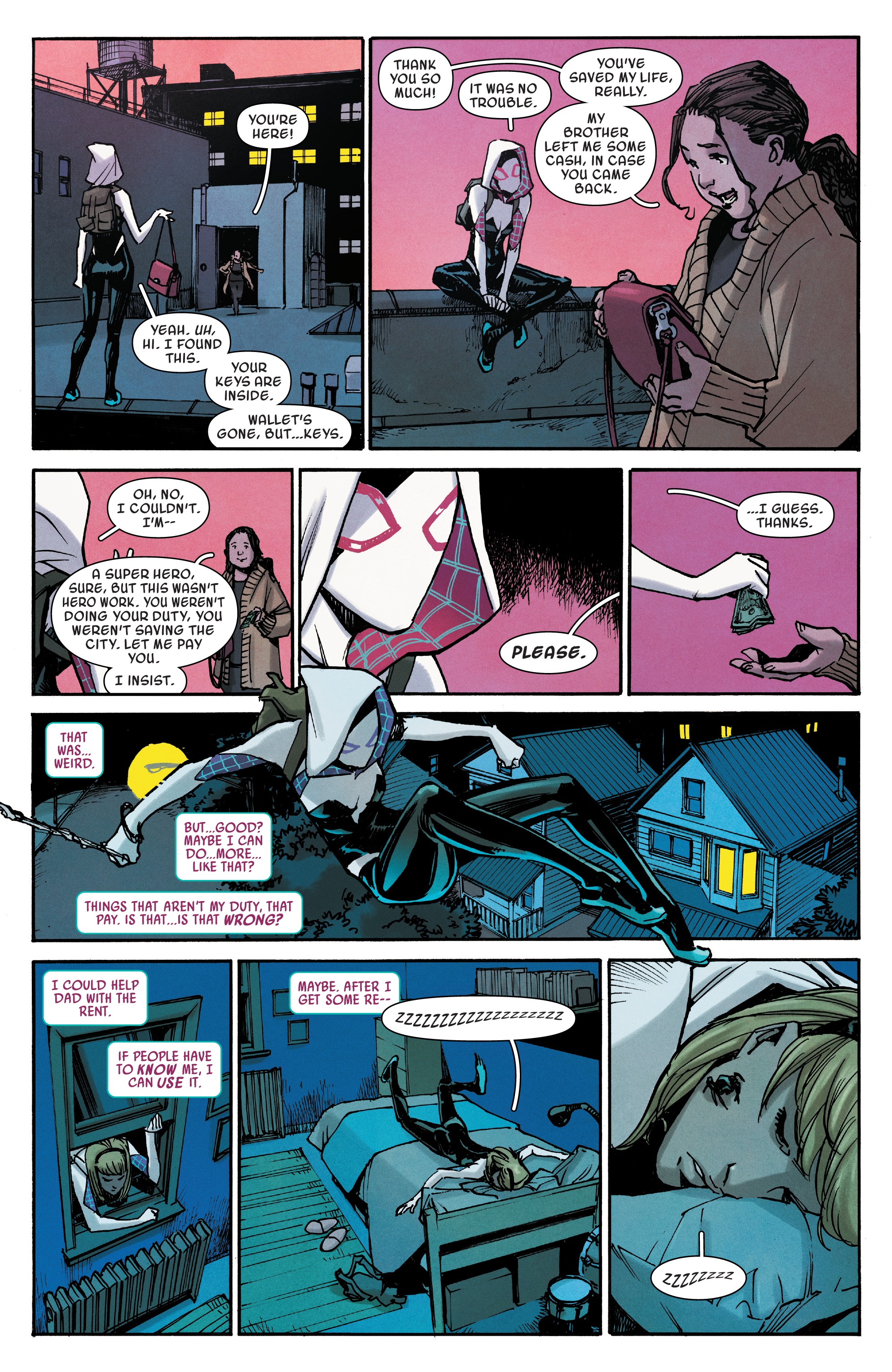 Read online Spider-Gwen: Ghost-Spider comic -  Issue #5 - 21