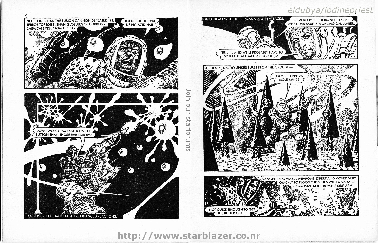 Read online Starblazer comic -  Issue #166 - 5