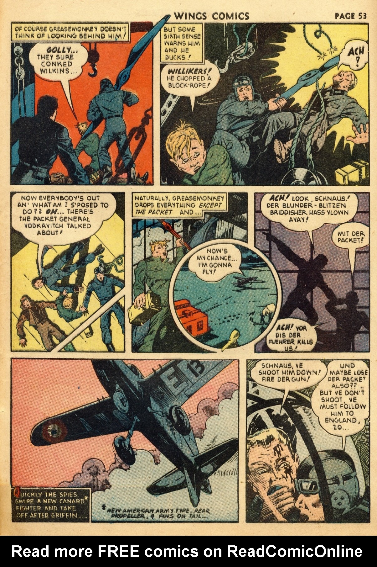 Read online Wings Comics comic -  Issue #22 - 55