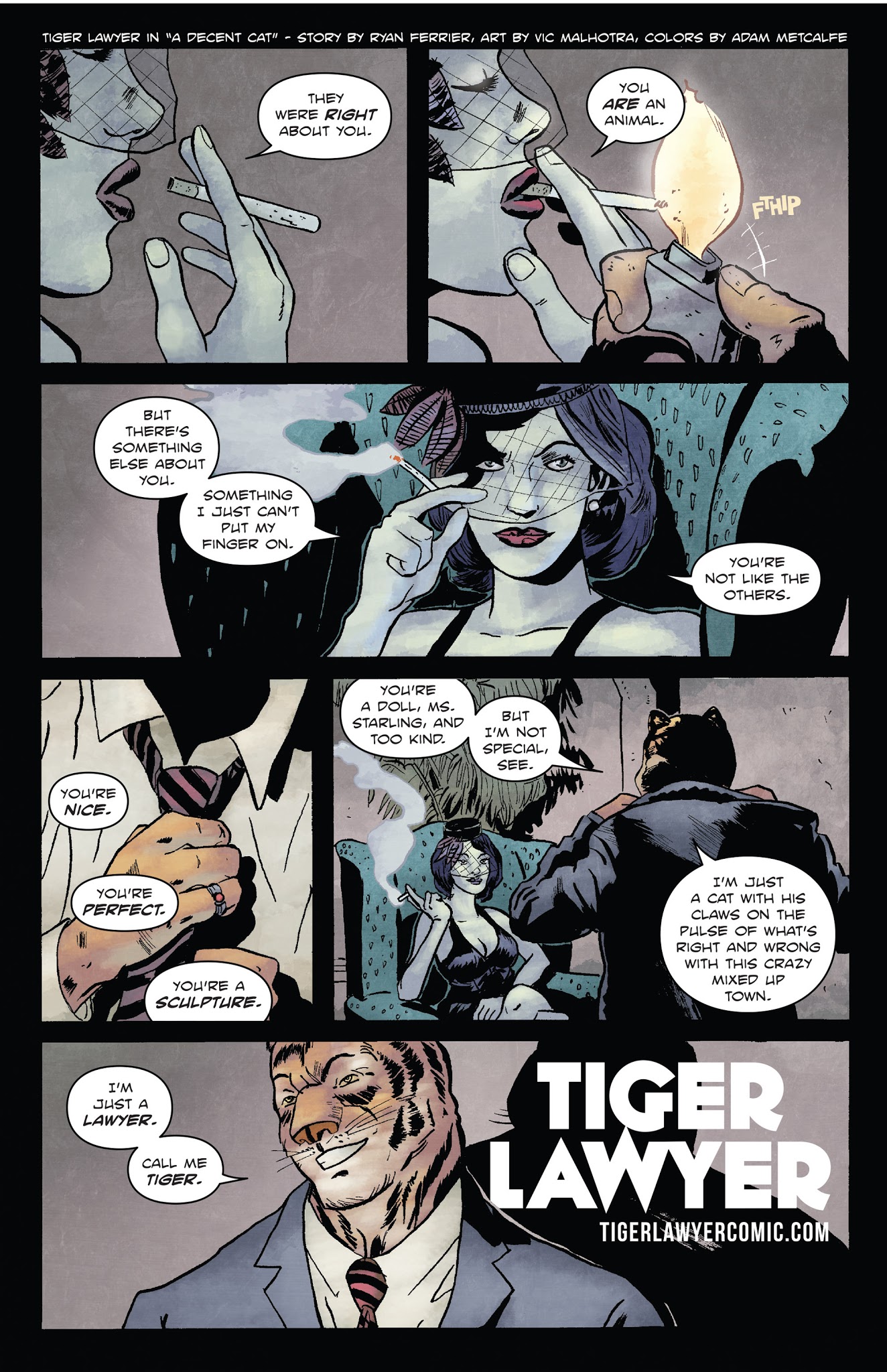 Read online Tiger Lawyer comic -  Issue #3 - 35