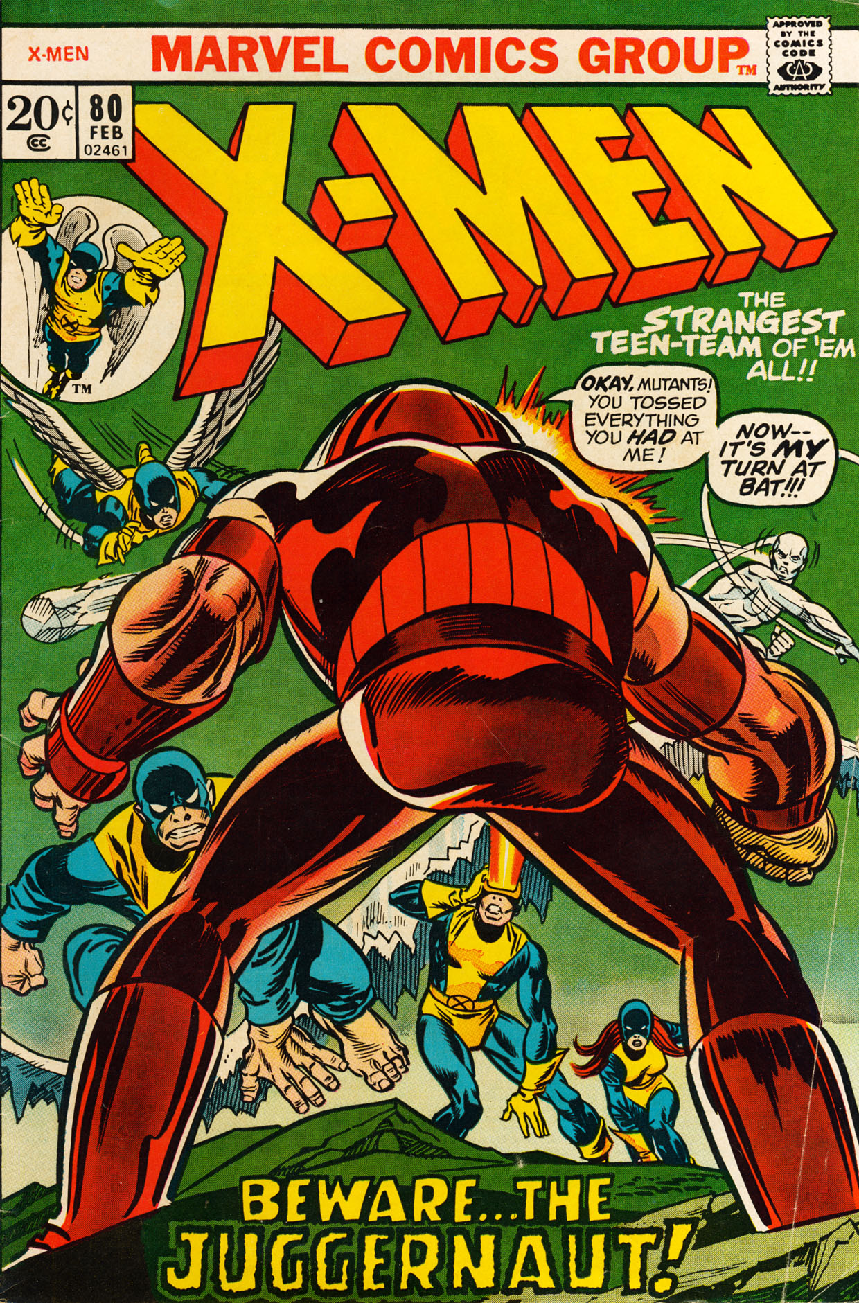 Uncanny X-Men (1963) 80 Page 0