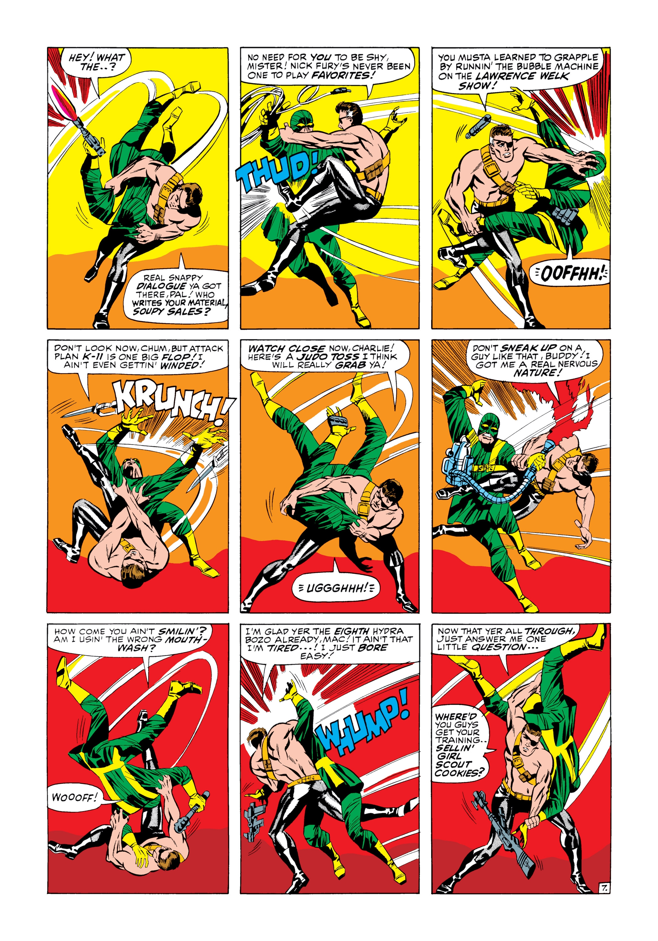 Read online Marvel Masterworks: Nick Fury, Agent of S.H.I.E.L.D. comic -  Issue # TPB 2 (Part 1) - 56