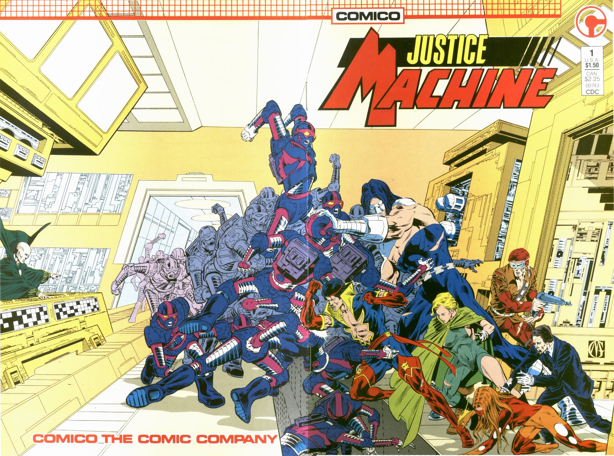 Read online Justice Machine comic -  Issue #1 - 1