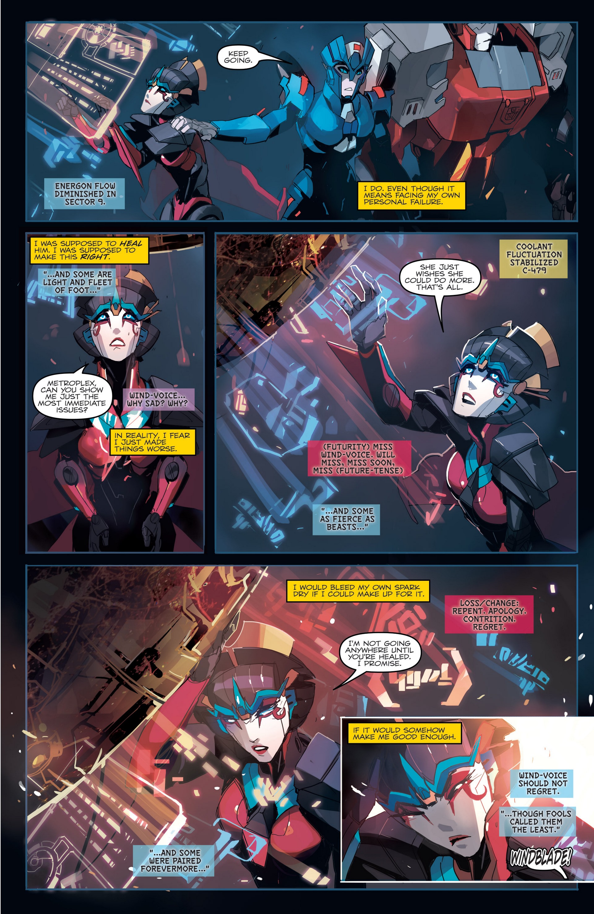 Read online The Transformers: Windblade (2014) comic -  Issue #2 - 13