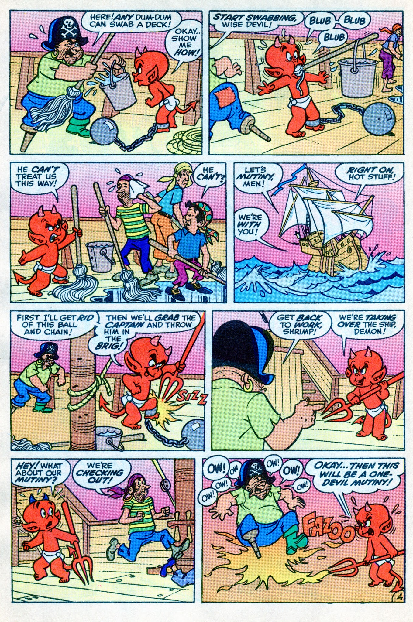 Read online Hot Stuff, the Little Devil comic -  Issue #174 - 6