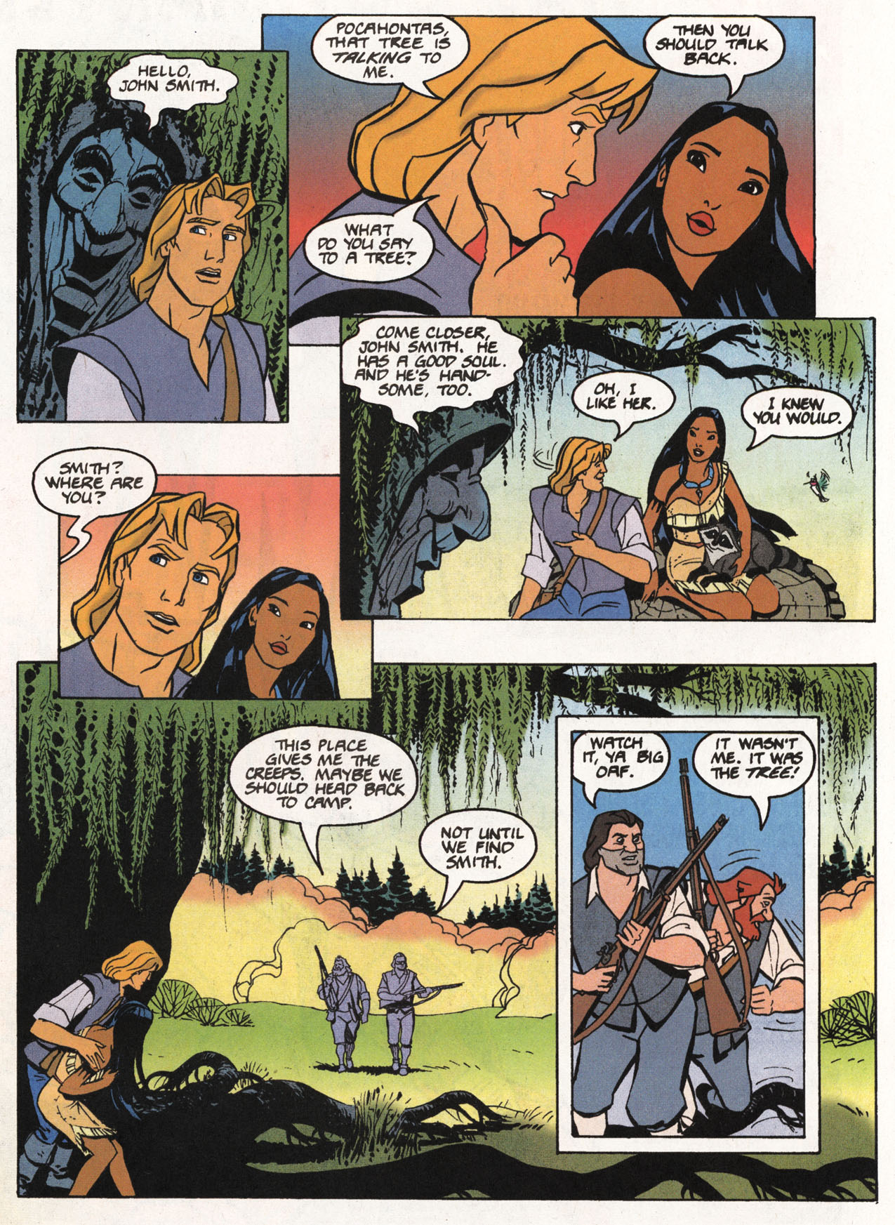 Read online Disney's Pocahontas comic -  Issue #2 - 9