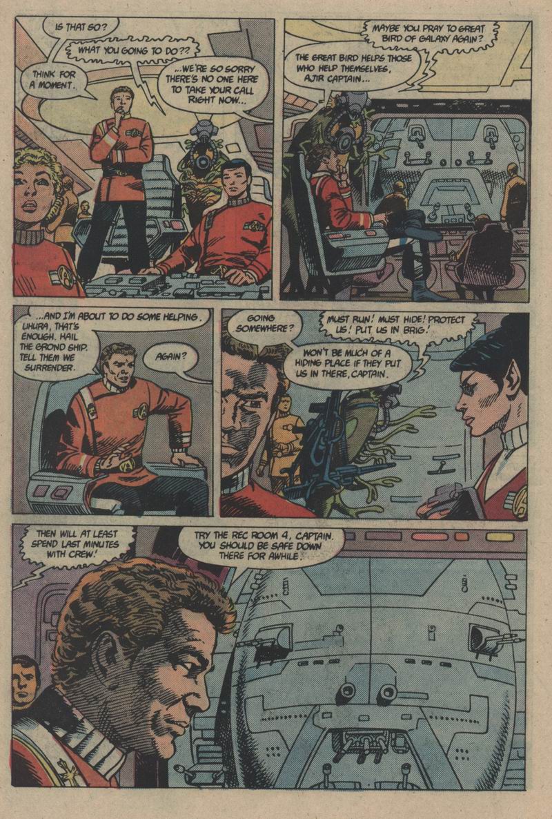 Read online Star Trek (1984) comic -  Issue #25 - 7