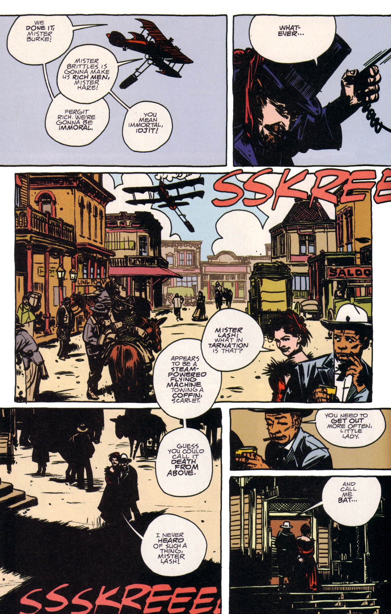 Read online Wild Times: Deathblow comic -  Issue # Full - 10