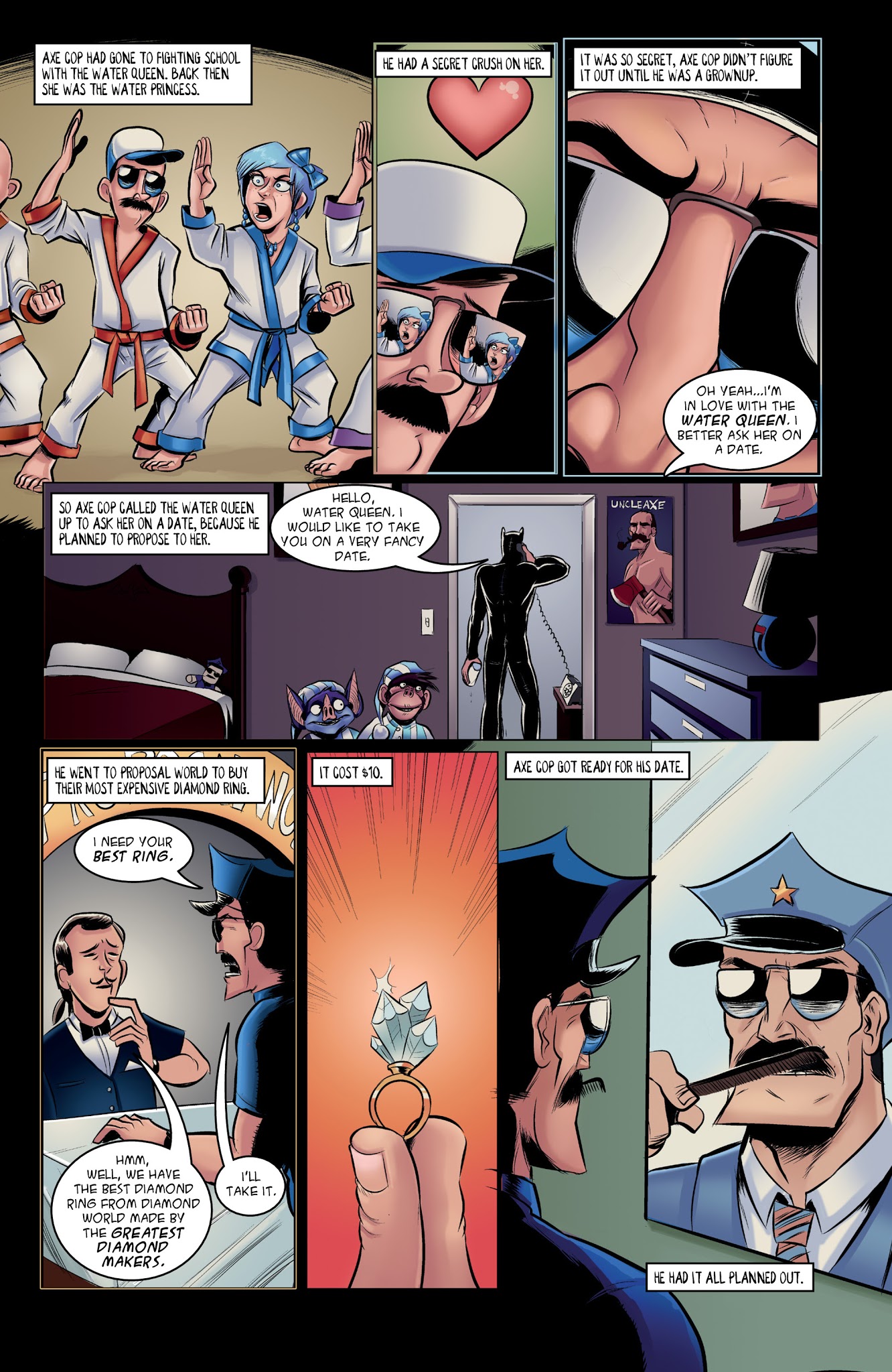 Read online Axe Cop comic -  Issue # TPB 5 - 97