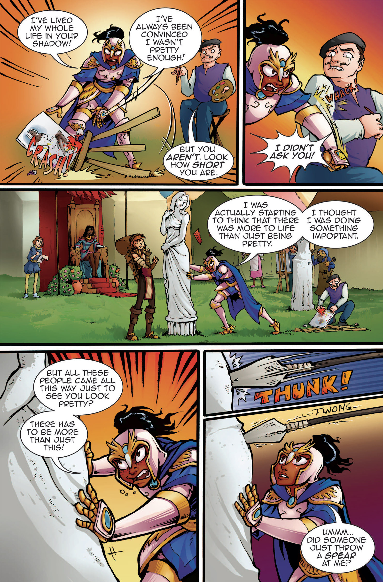 Read online Princeless Vol 2 comic -  Issue #3 - 4