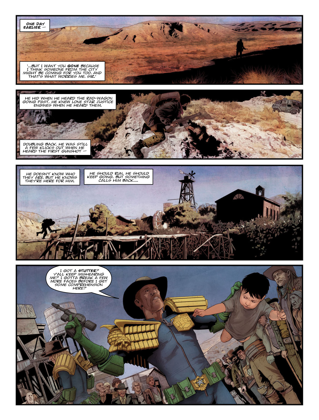 Read online Judge Dredd Megazine (Vol. 5) comic -  Issue #357 - 58