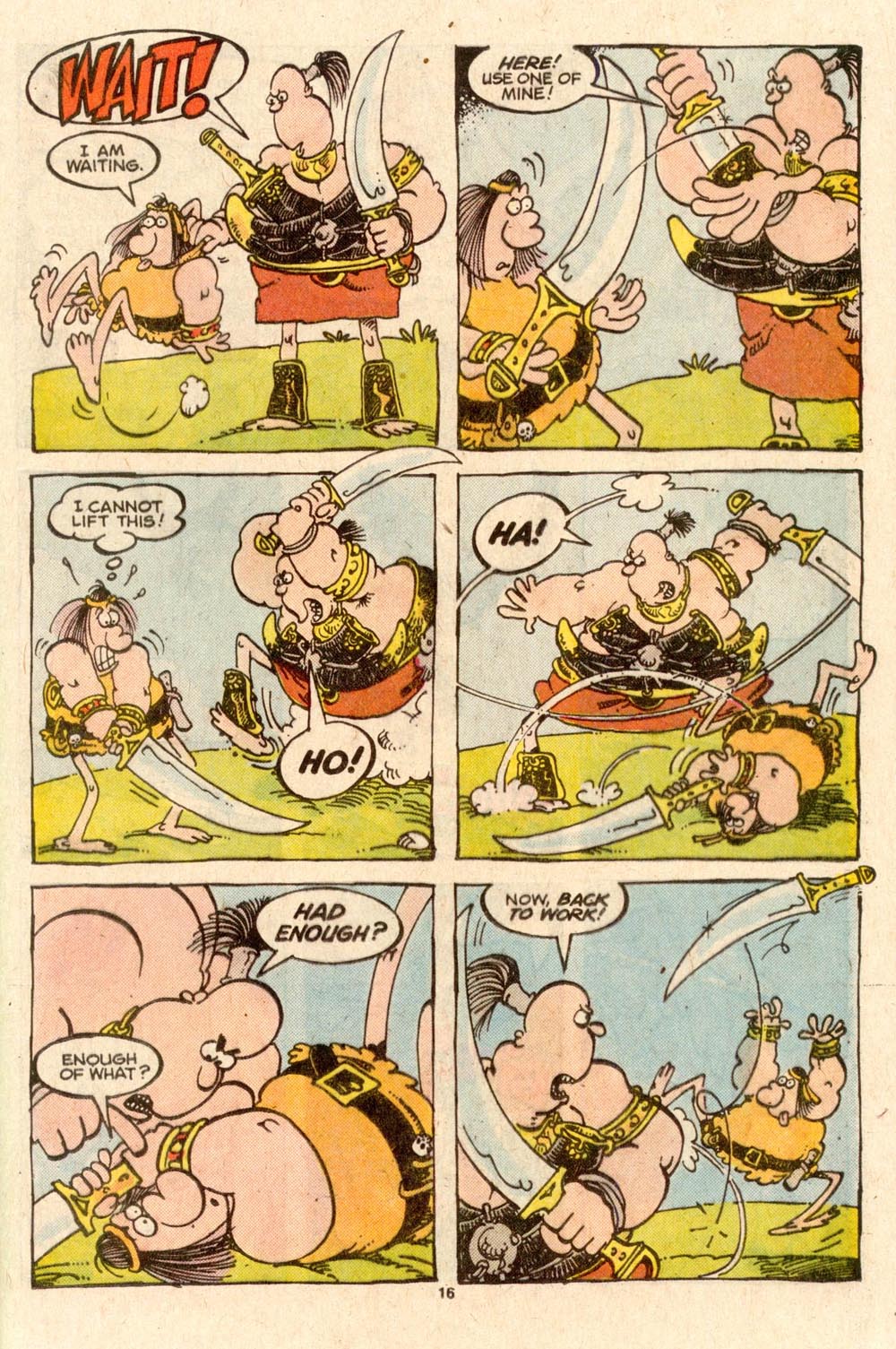 Read online Sergio Aragonés Groo the Wanderer comic -  Issue #45 - 16