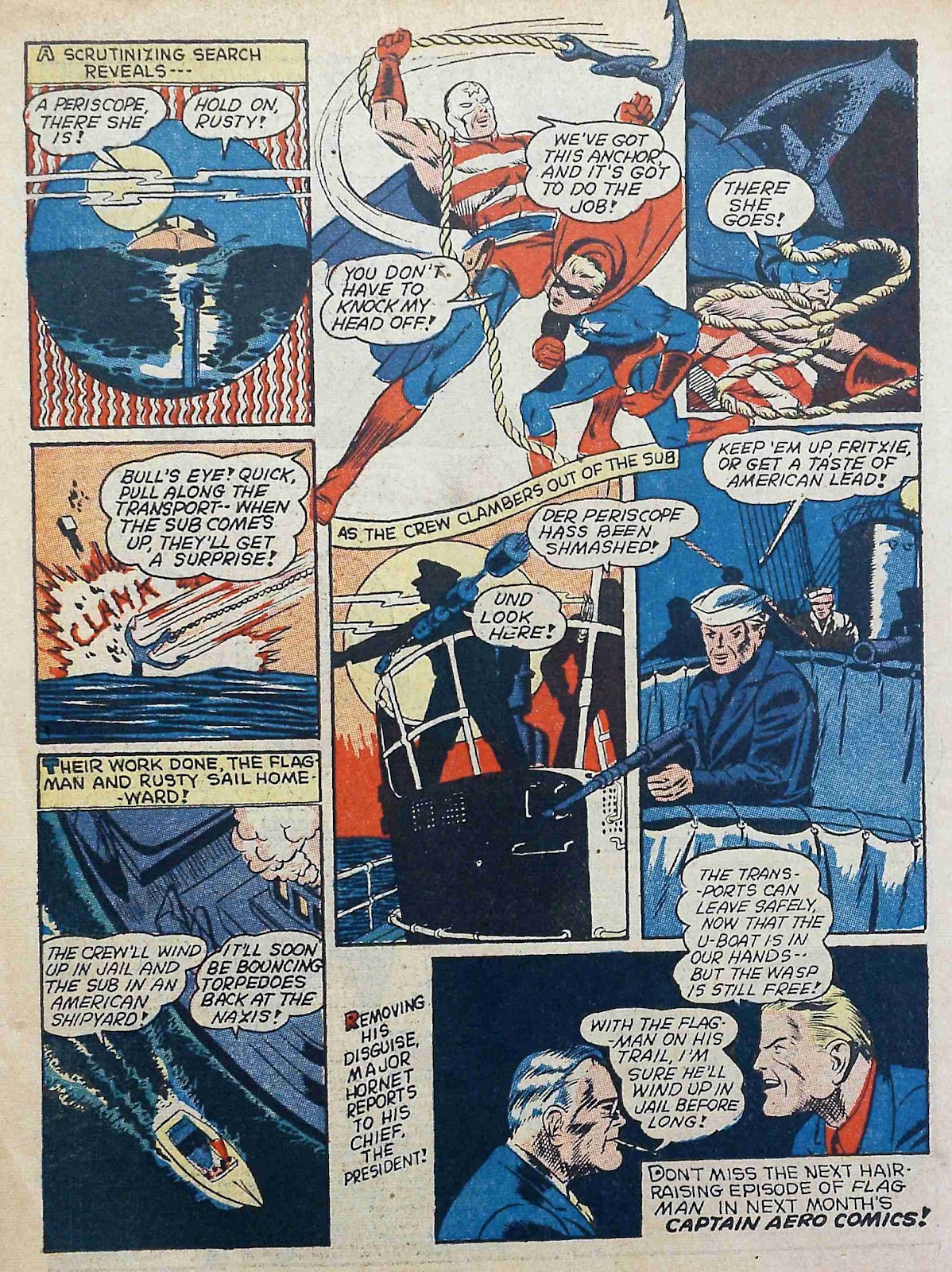 Captain Aero Comics issue 10 - Page 66