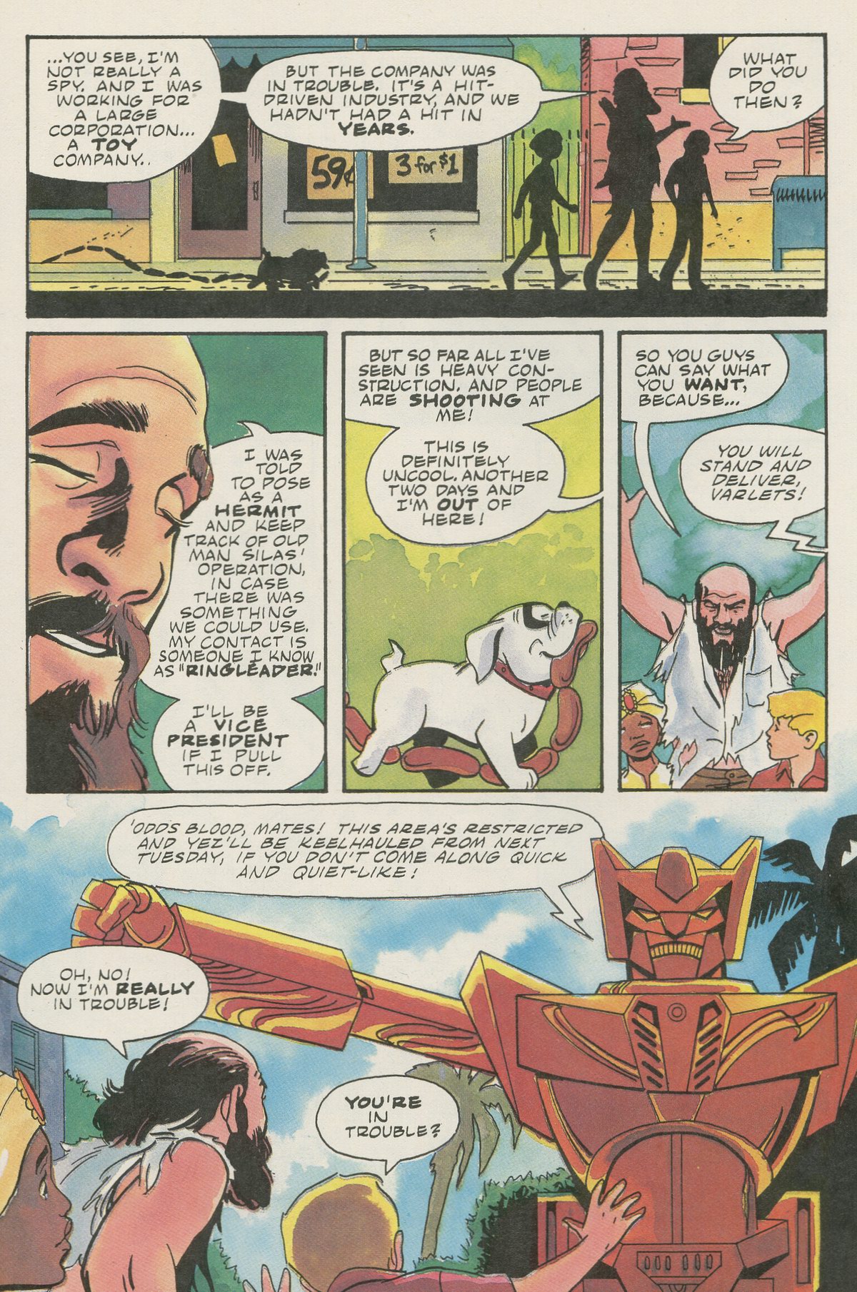 Read online Jonny Quest comic -  Issue #17 - 22