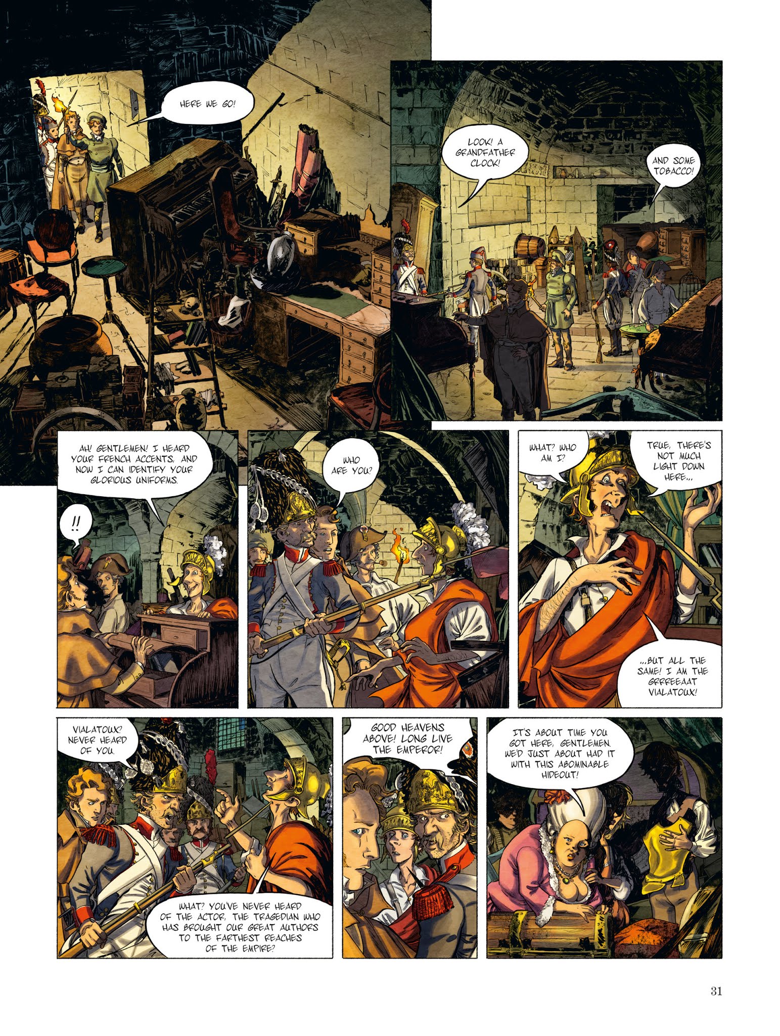 Read online Berezina comic -  Issue #1 - 32