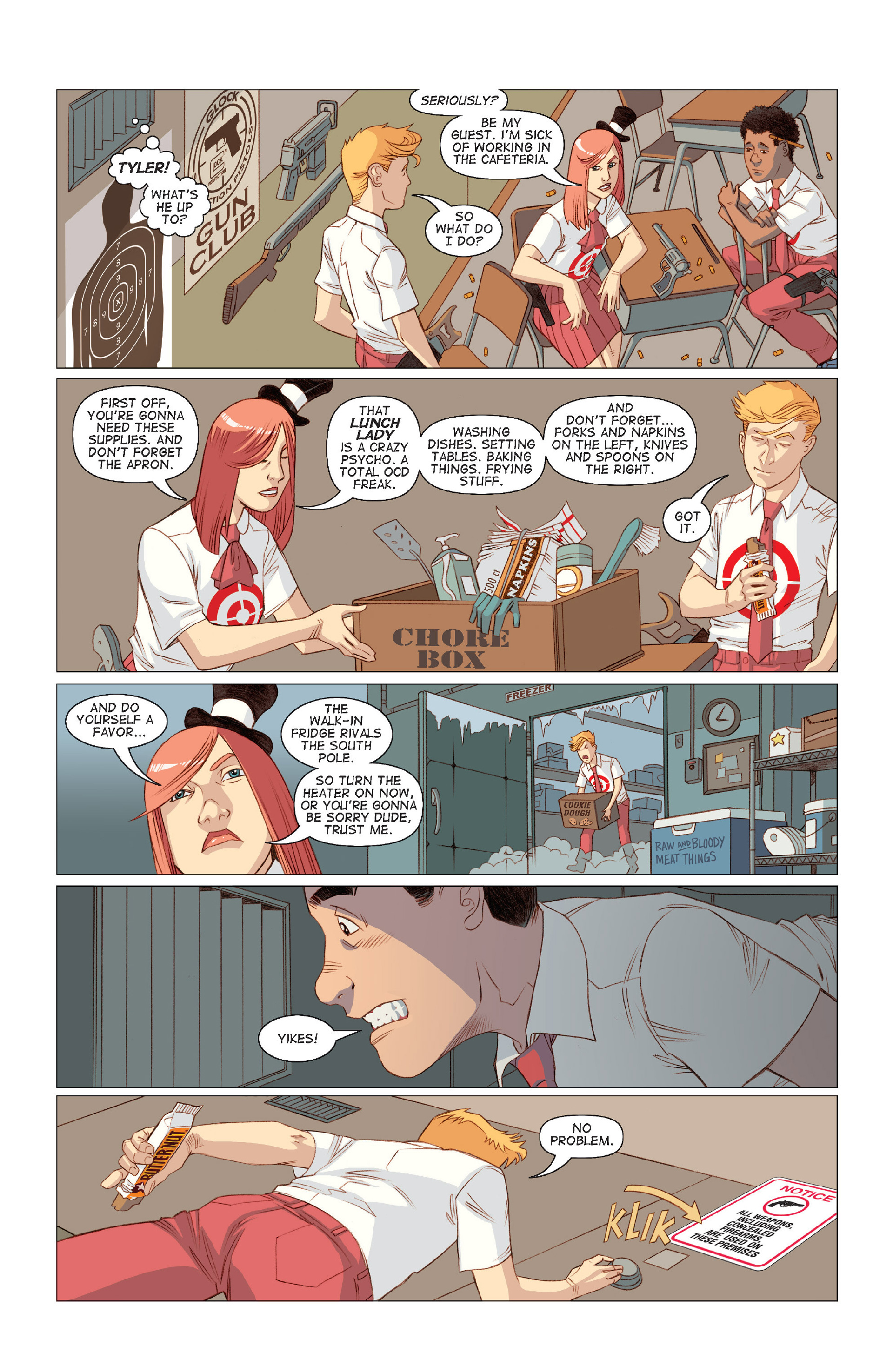 Read online Five Weapons comic -  Issue #8 - 16