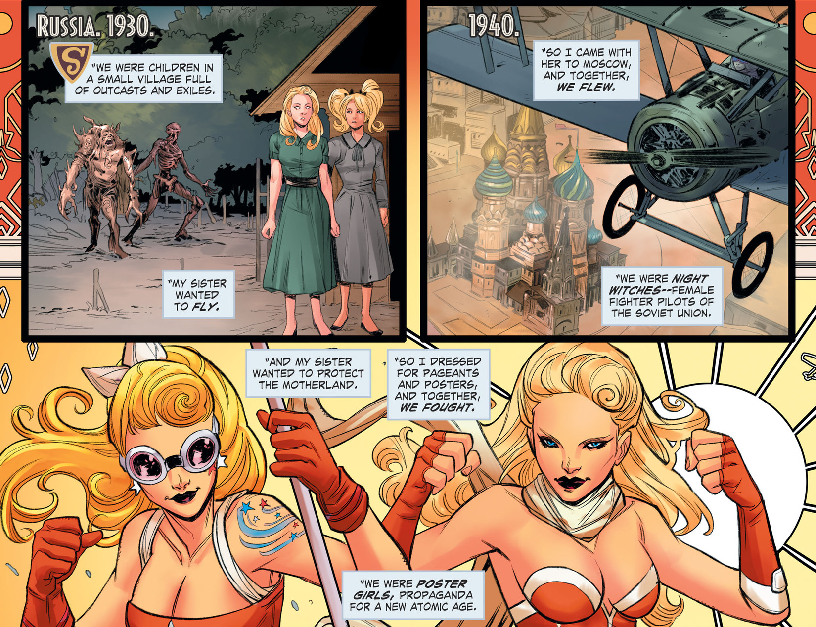 Read online DC Comics: Bombshells comic -  Issue #85 - 17