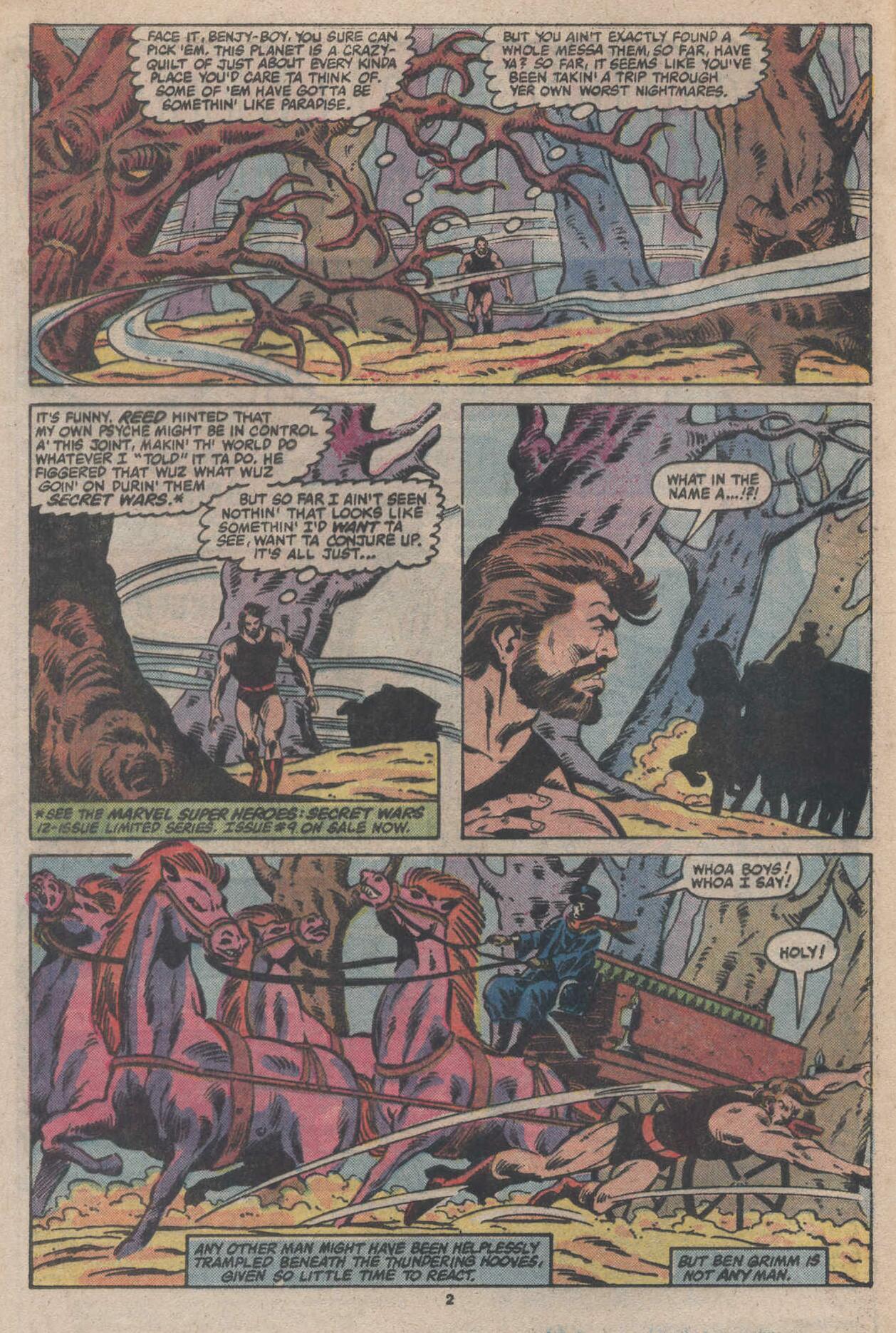 Read online The Thing comic -  Issue #19 - 4