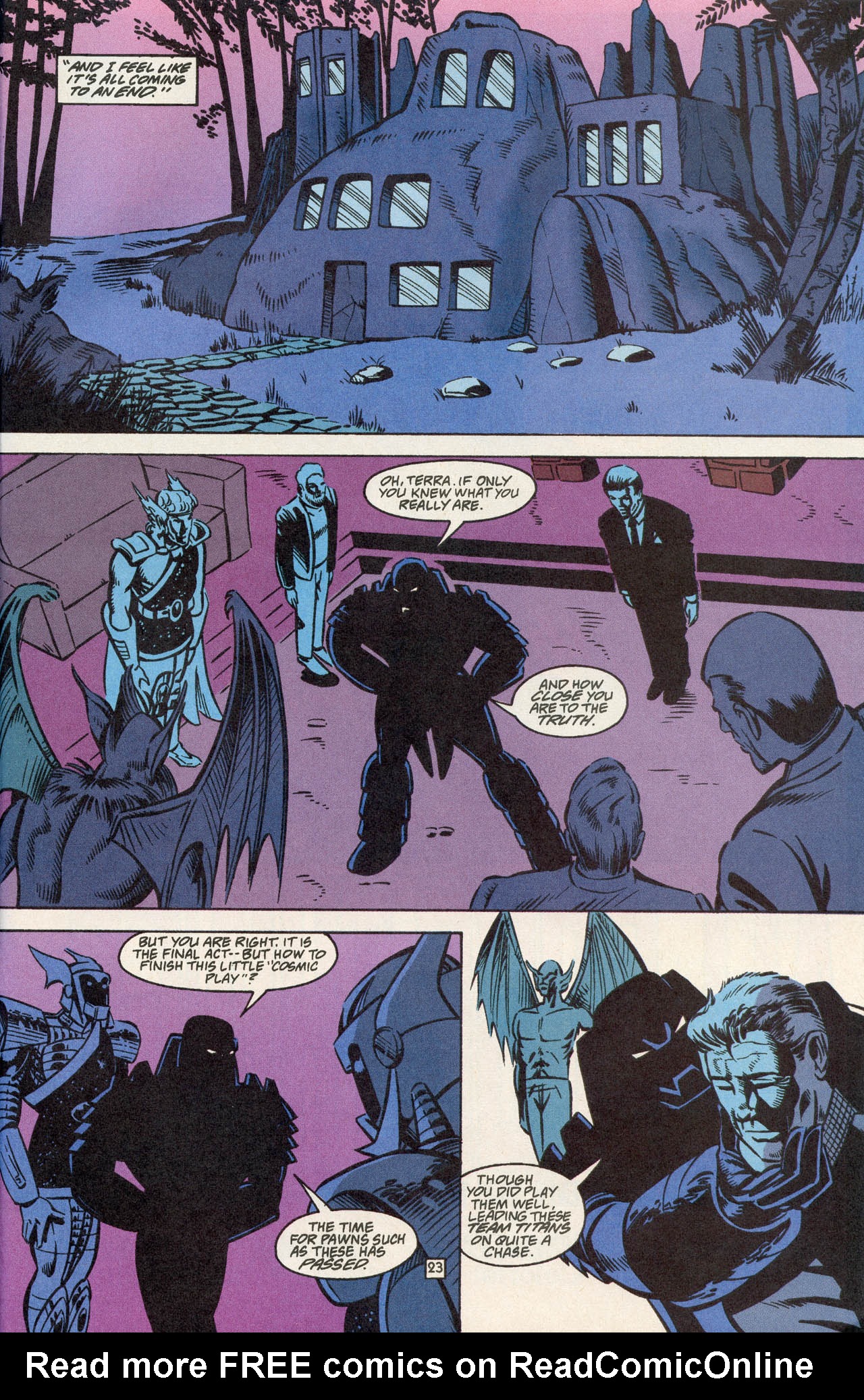 Read online Team Titans comic -  Issue #24 - 29