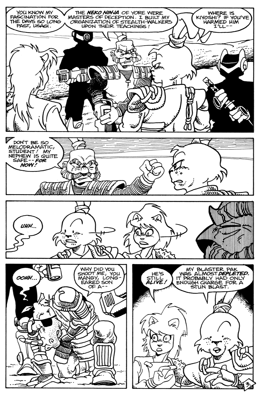 Read online Space Usagi comic -  Issue #3 - 5