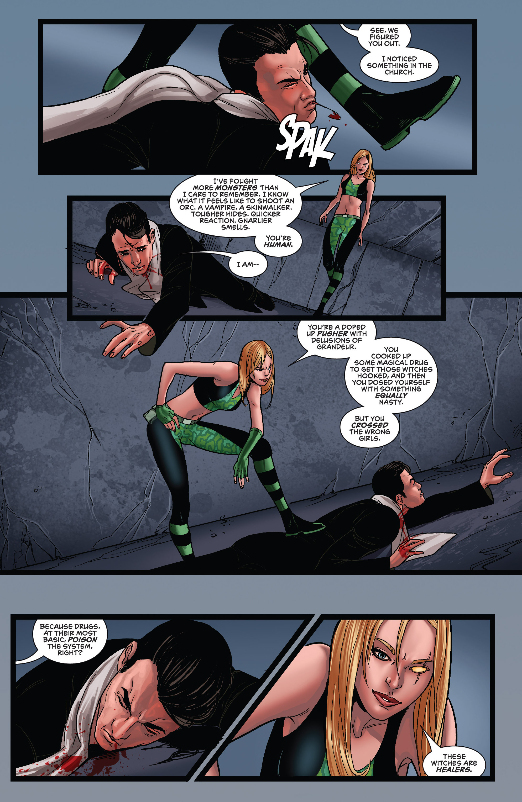 Read online Grimm Fairy Tales presents Robyn Hood (2014) comic -  Issue #3 - 12