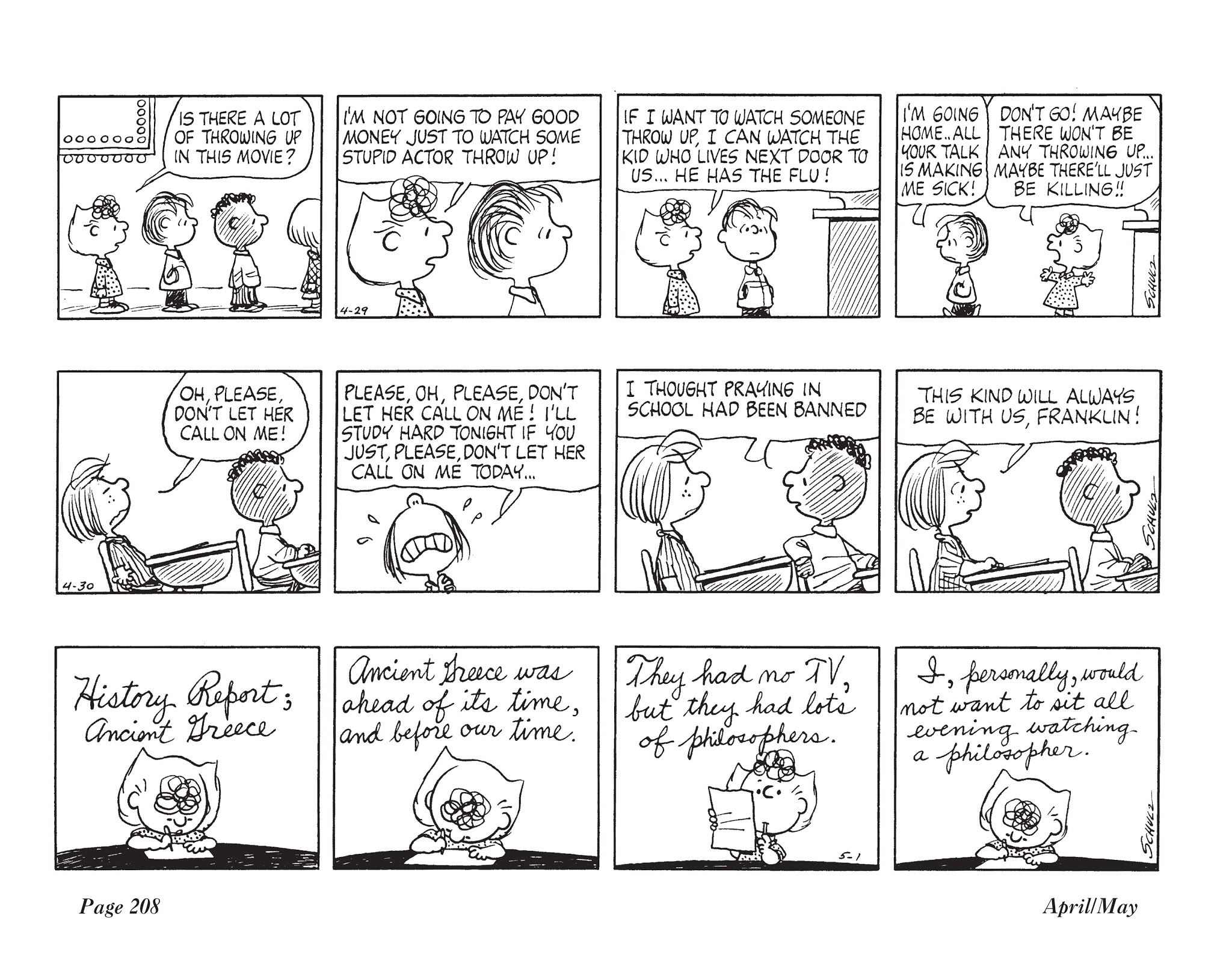 Read online The Complete Peanuts comic -  Issue # TPB 12 - 222