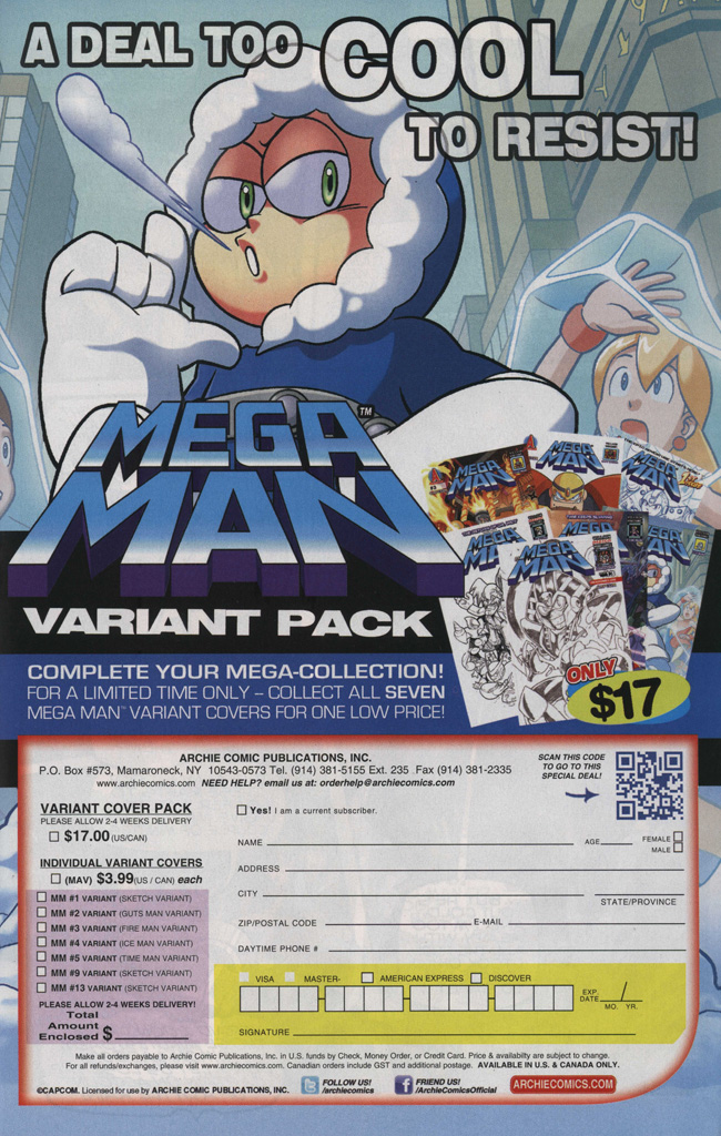 Read online Mega Man comic -  Issue #19 - 25