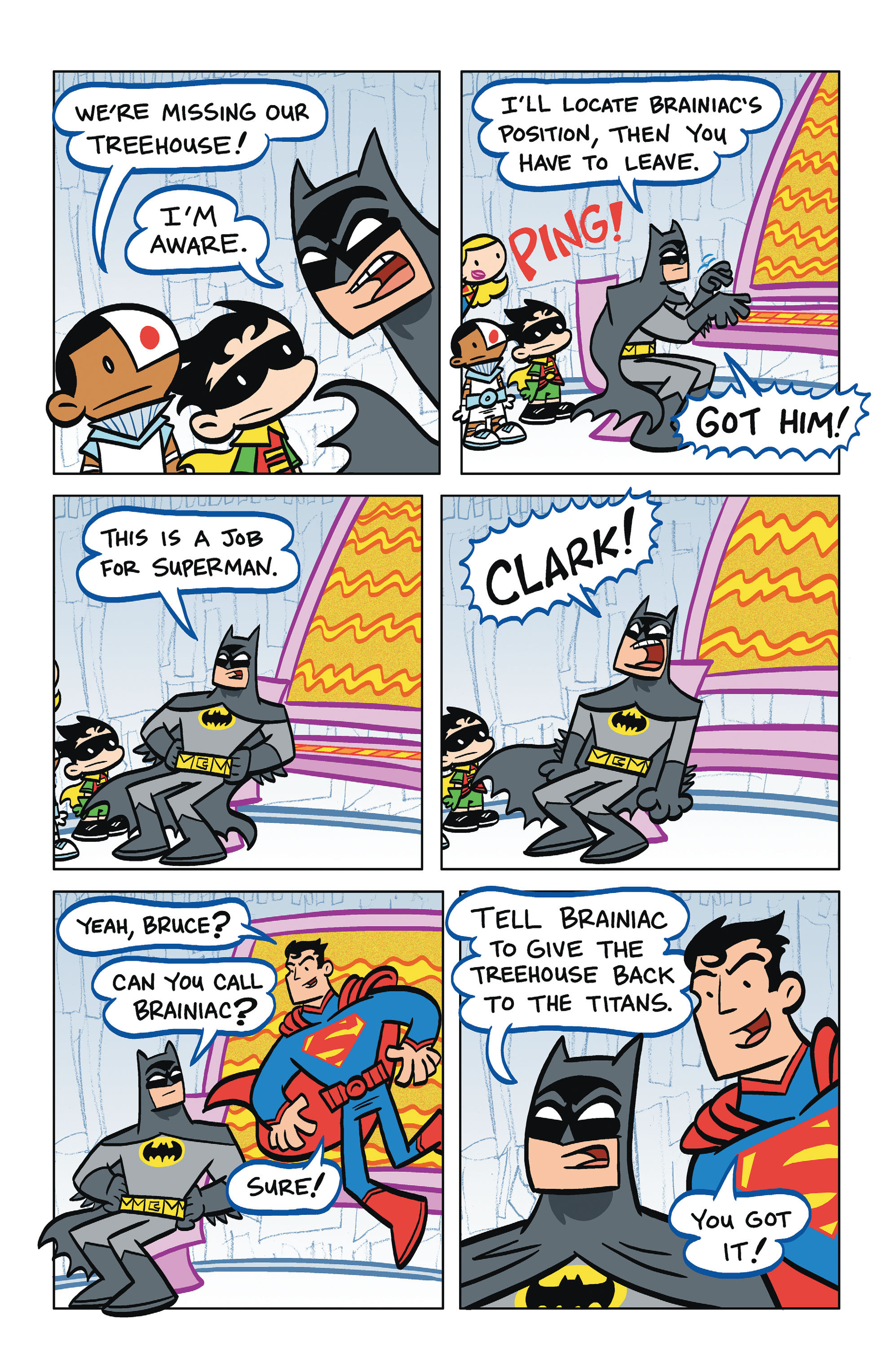 Read online Tiny Titans: Return To the Treehouse comic -  Issue #6 - 8