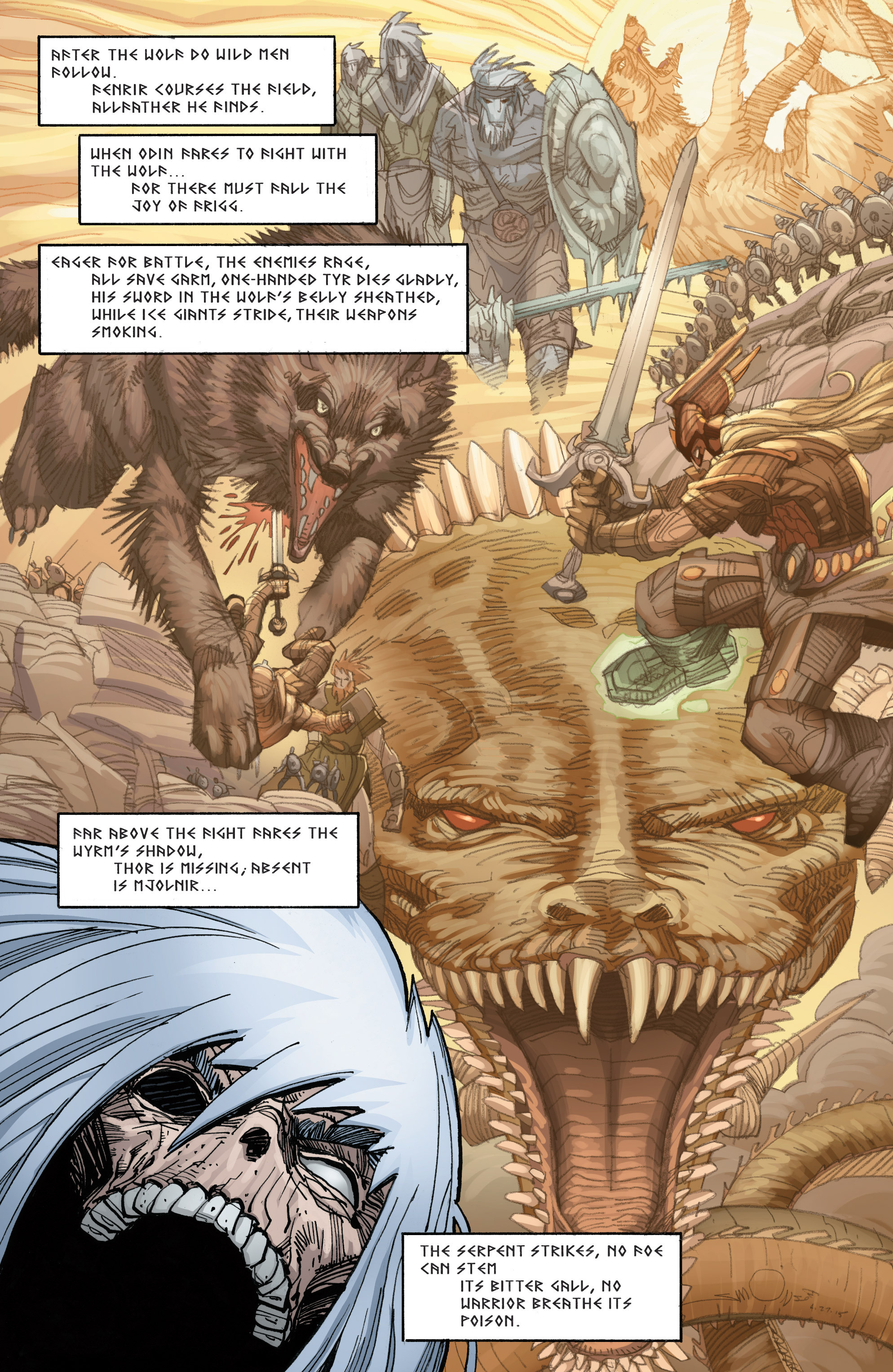Read online Ragnarok comic -  Issue #5 - 17