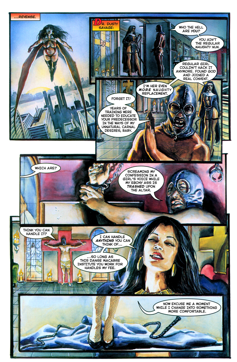 Read online Vampirella vs Pantha comic -  Issue # Full - 10