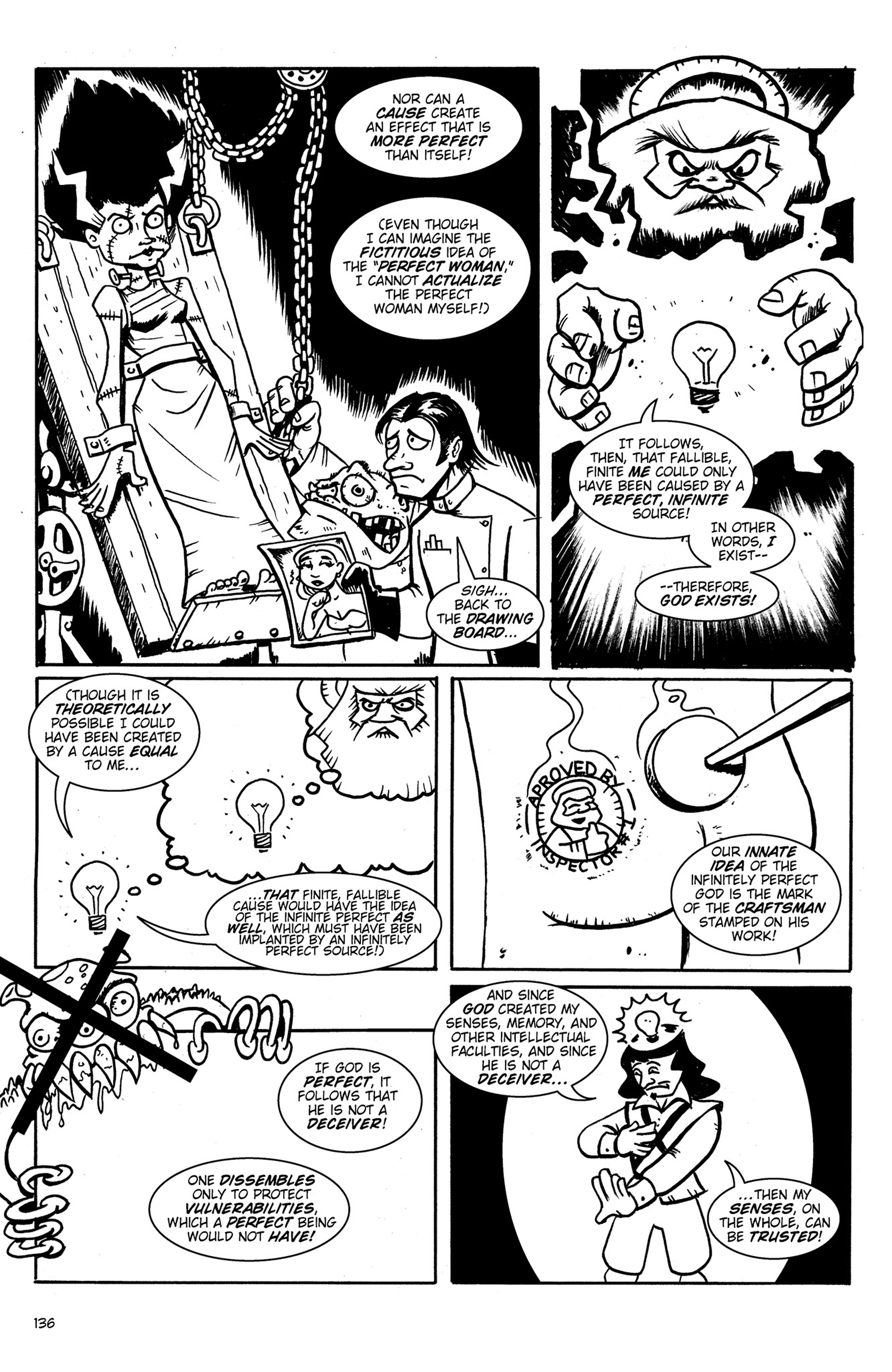 Read online Action Philosophers! comic -  Issue #Action Philosophers! TPB (Part 1) - 135