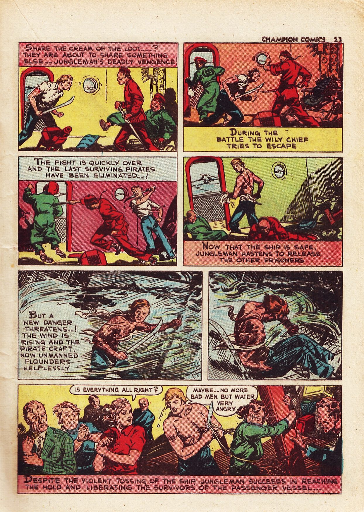 Read online Champion Comics comic -  Issue #6 - 25