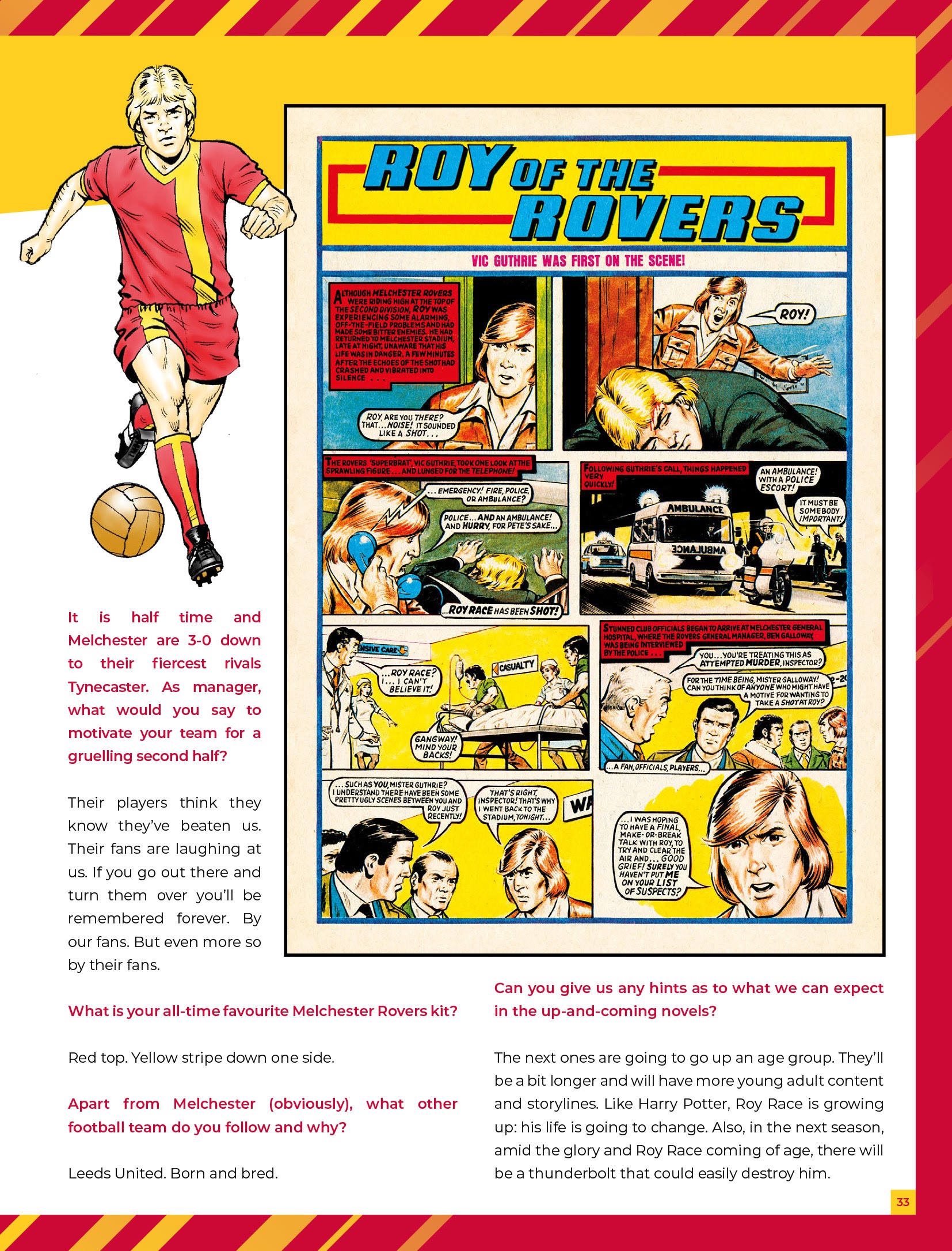 Read online Roy of the Rovers Summer Special 2020 comic -  Issue # Full - 35