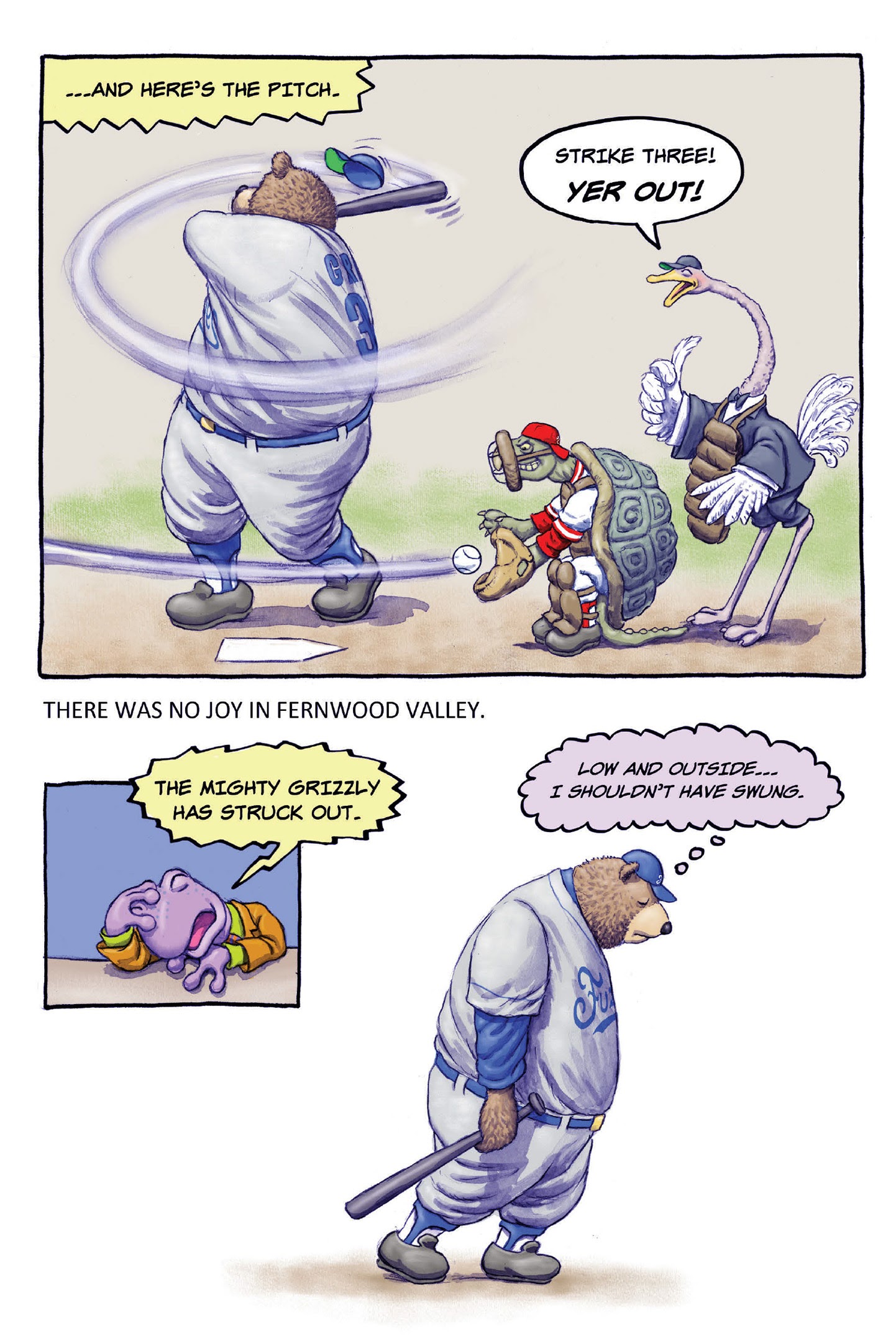Read online Fuzzy Baseball comic -  Issue #1 - 41