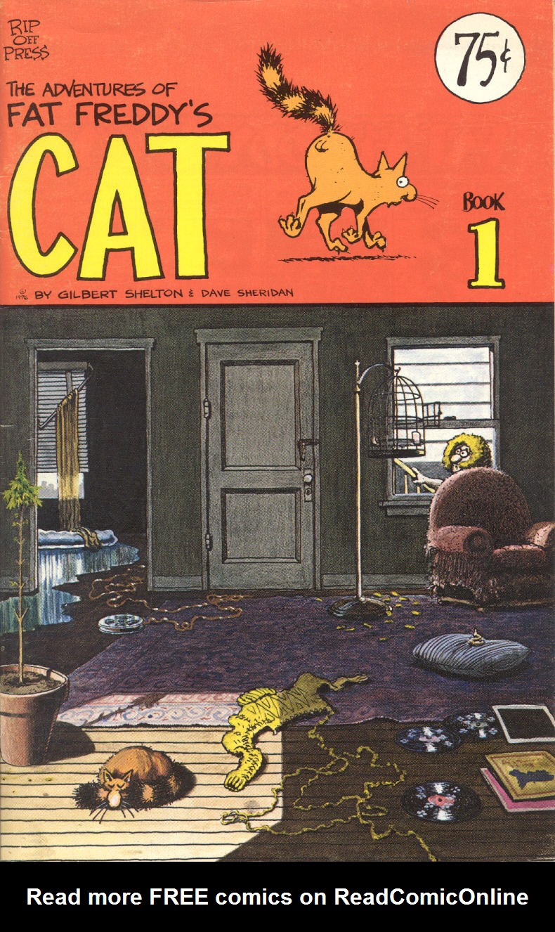 Read online Adventures of Fat Freddy's Cat comic -  Issue #1 - 1
