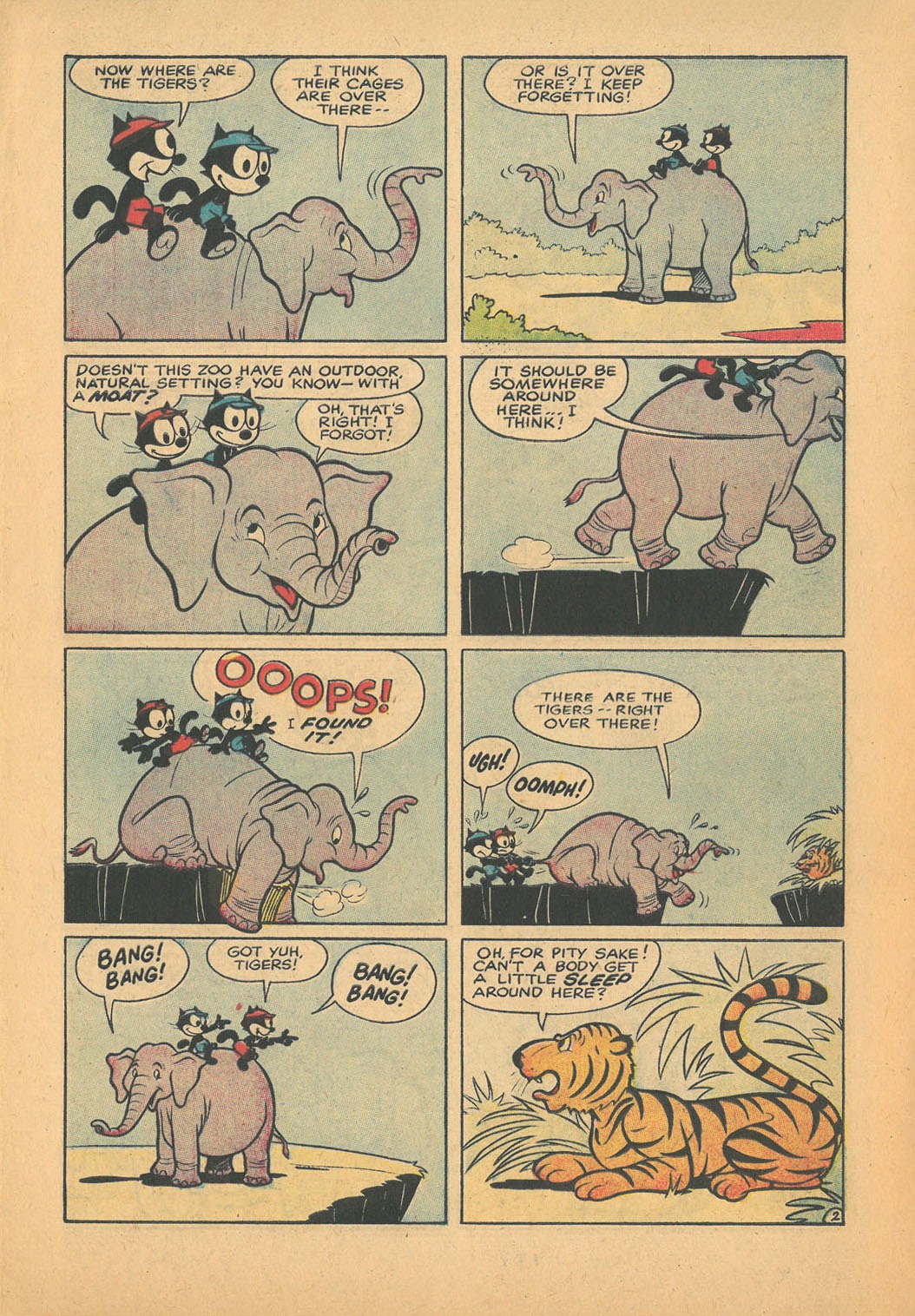Read online Felix the Cat (1955) comic -  Issue #100 - 37