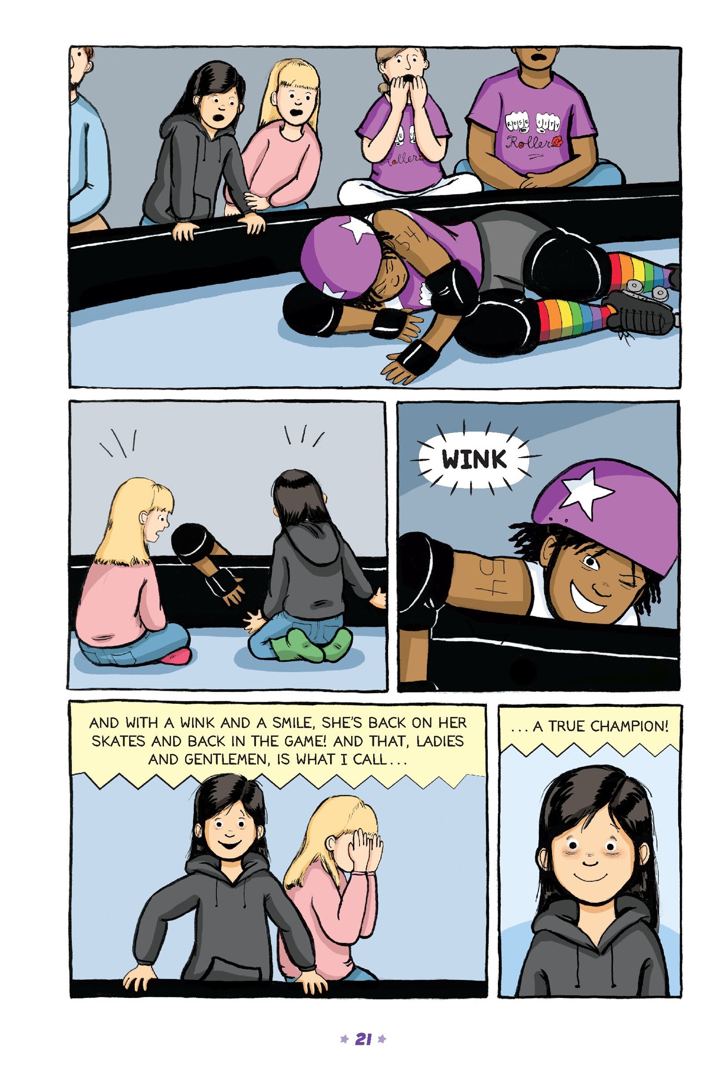 Read online Roller Girl comic -  Issue # TPB (Part 1) - 18