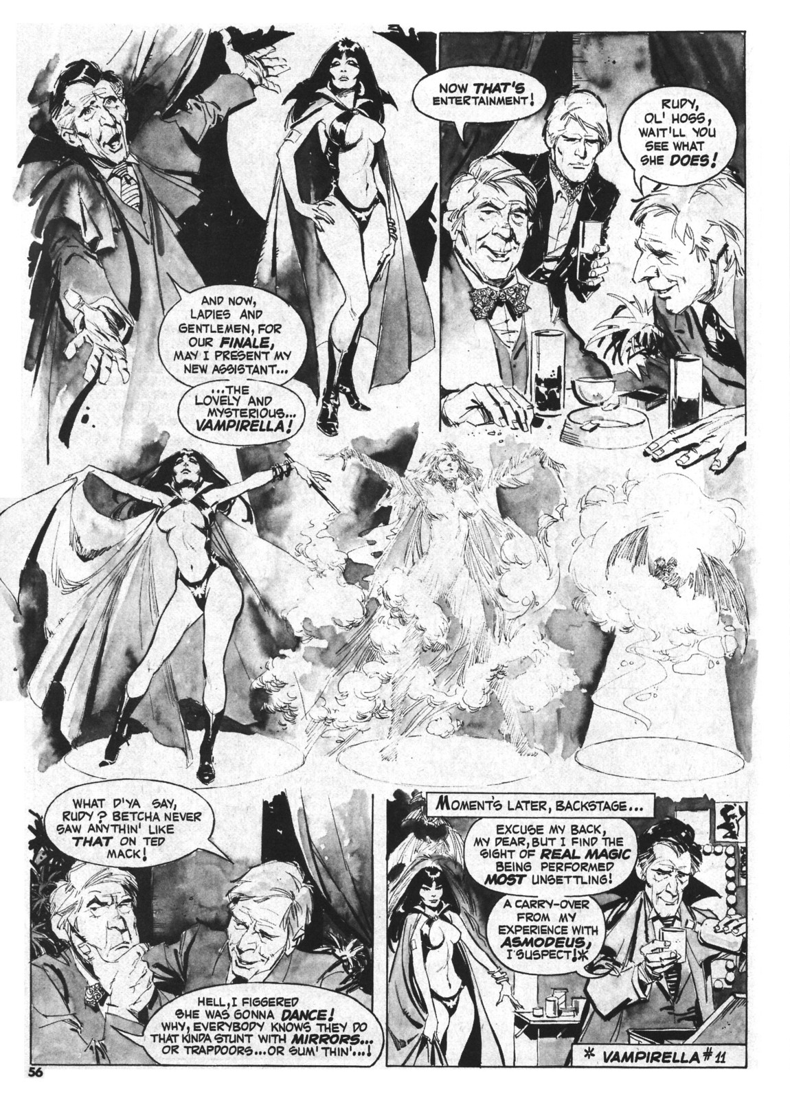 Read online Vampirella (1969) comic -  Issue #55 - 56