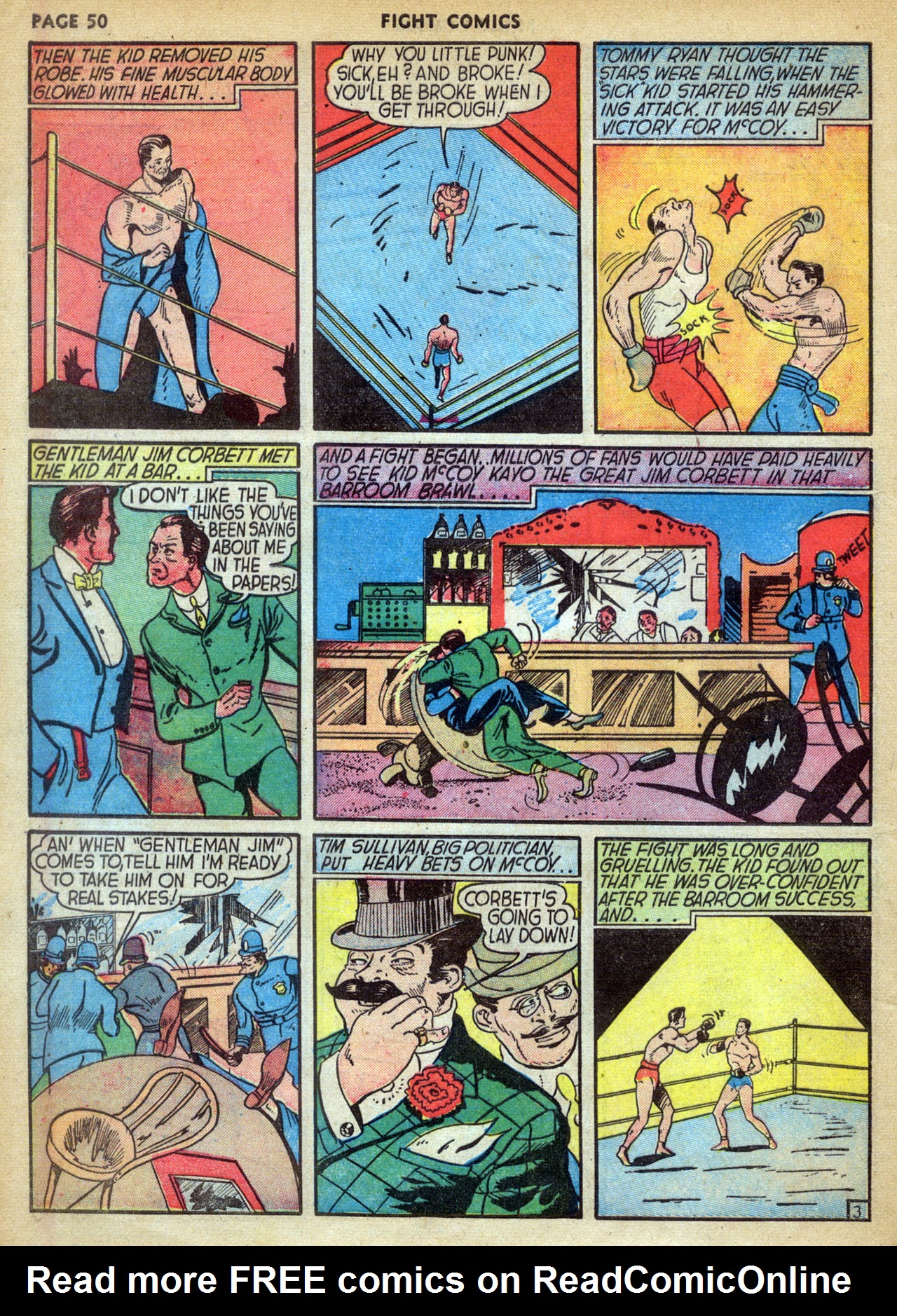 Read online Fight Comics comic -  Issue #8 - 52