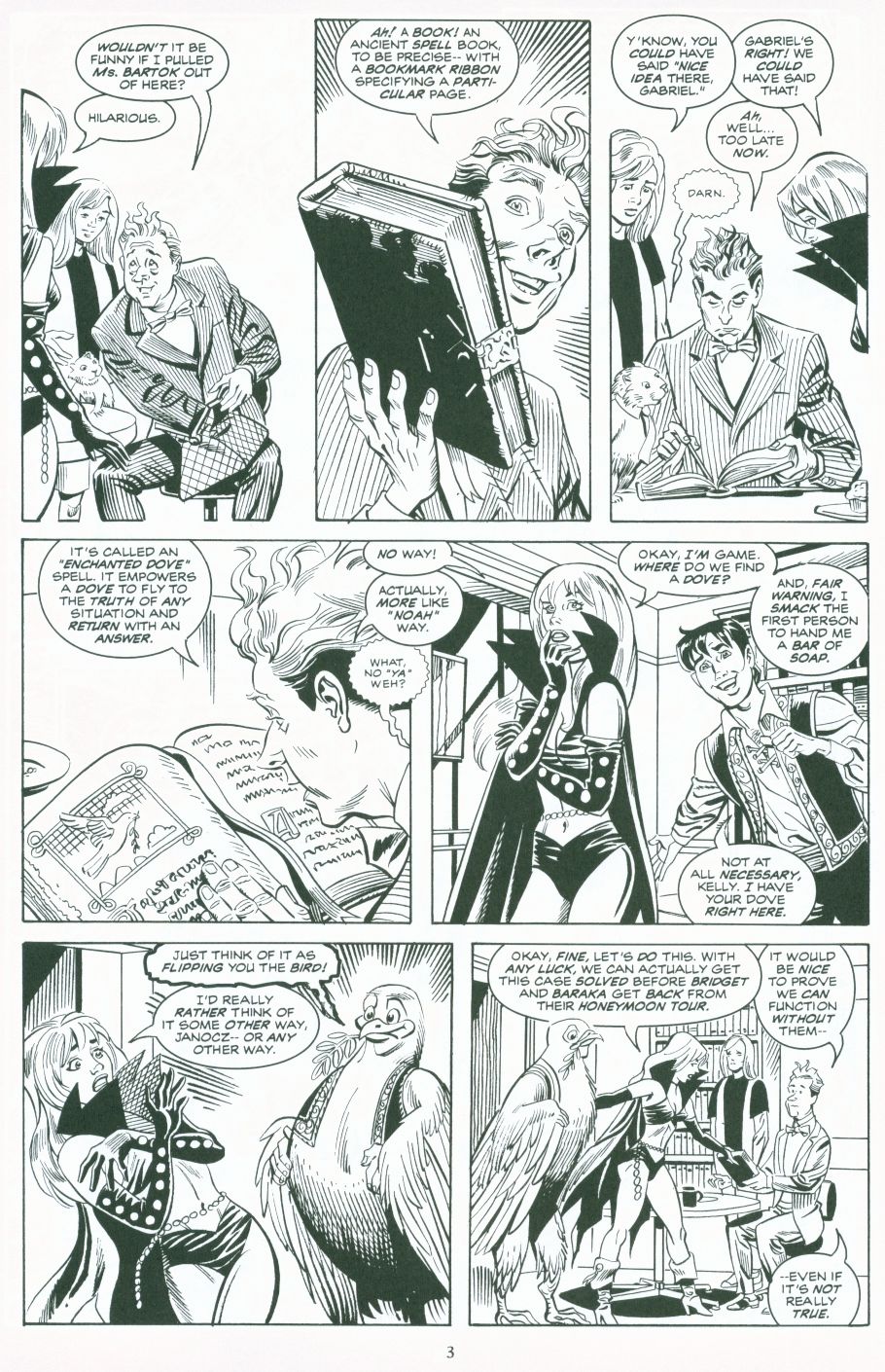 Read online Soulsearchers and Company comic -  Issue #64 - 4