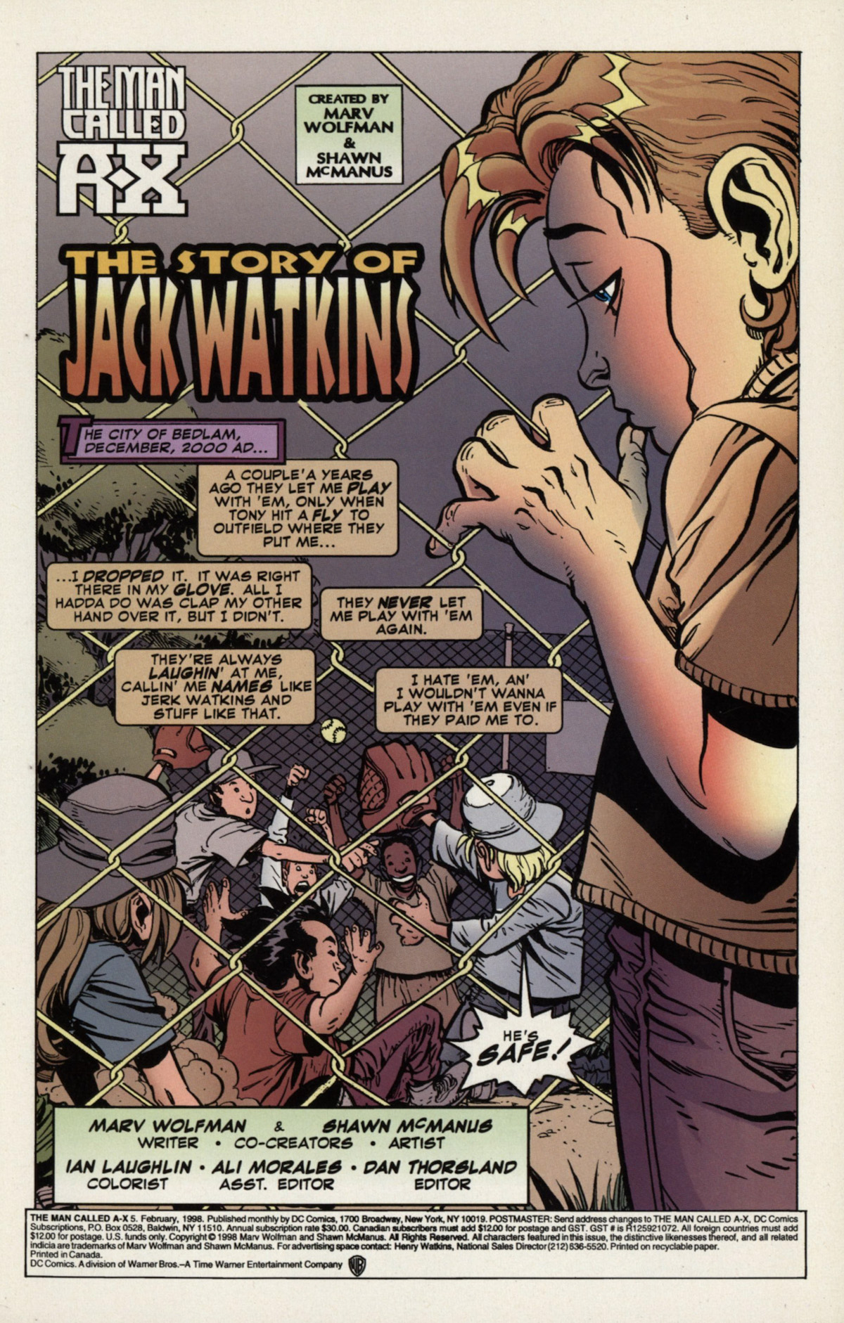 Read online The Man Called A-X comic -  Issue #5 - 3