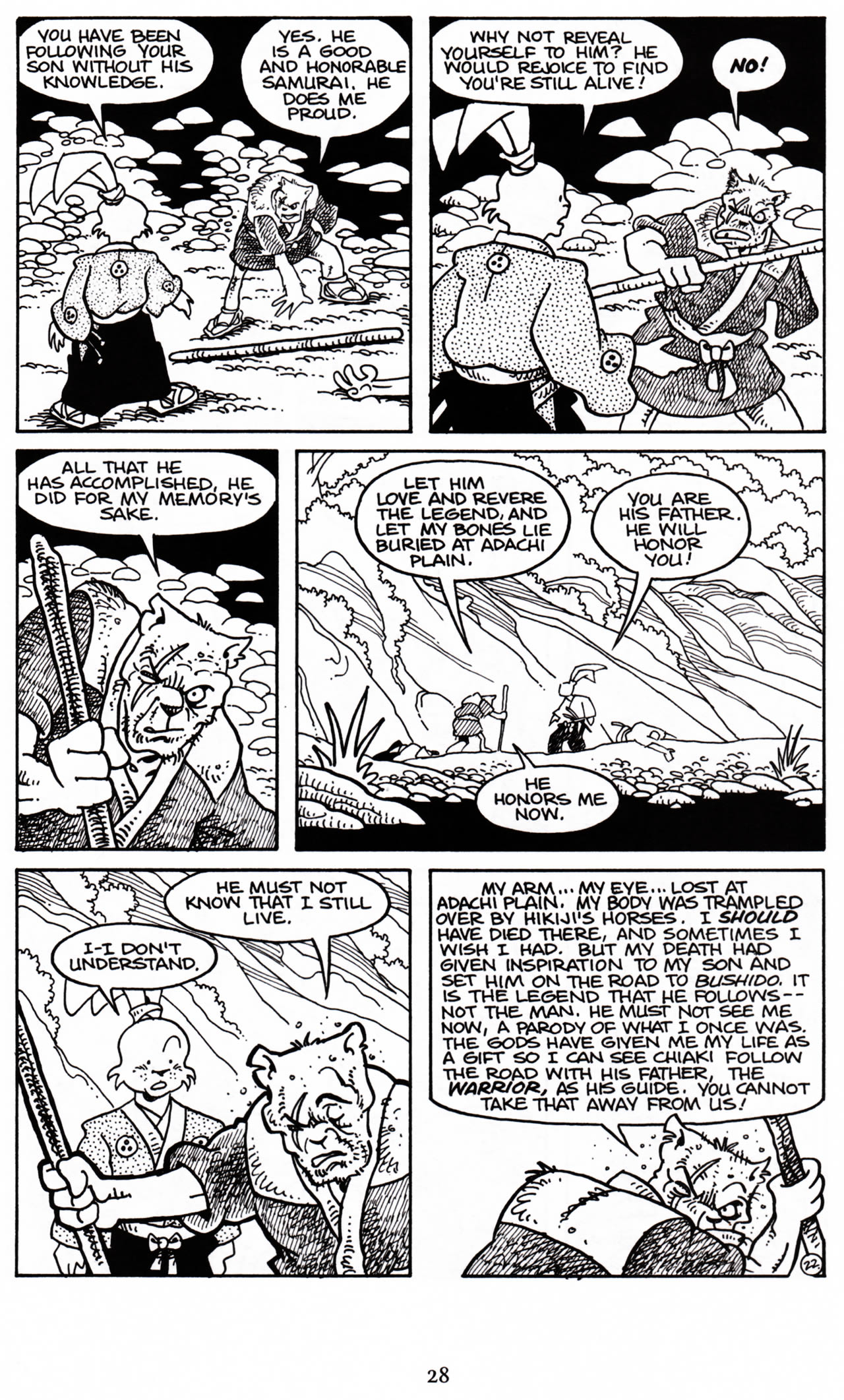 Read online Usagi Yojimbo (1996) comic -  Issue #23 - 23