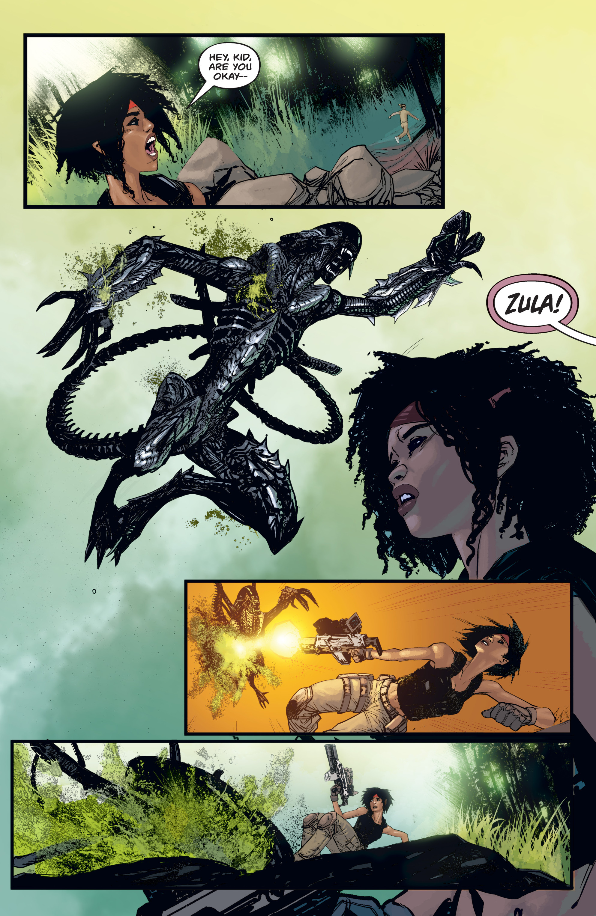 Read online Aliens: Resistance comic -  Issue # _TPB - 63