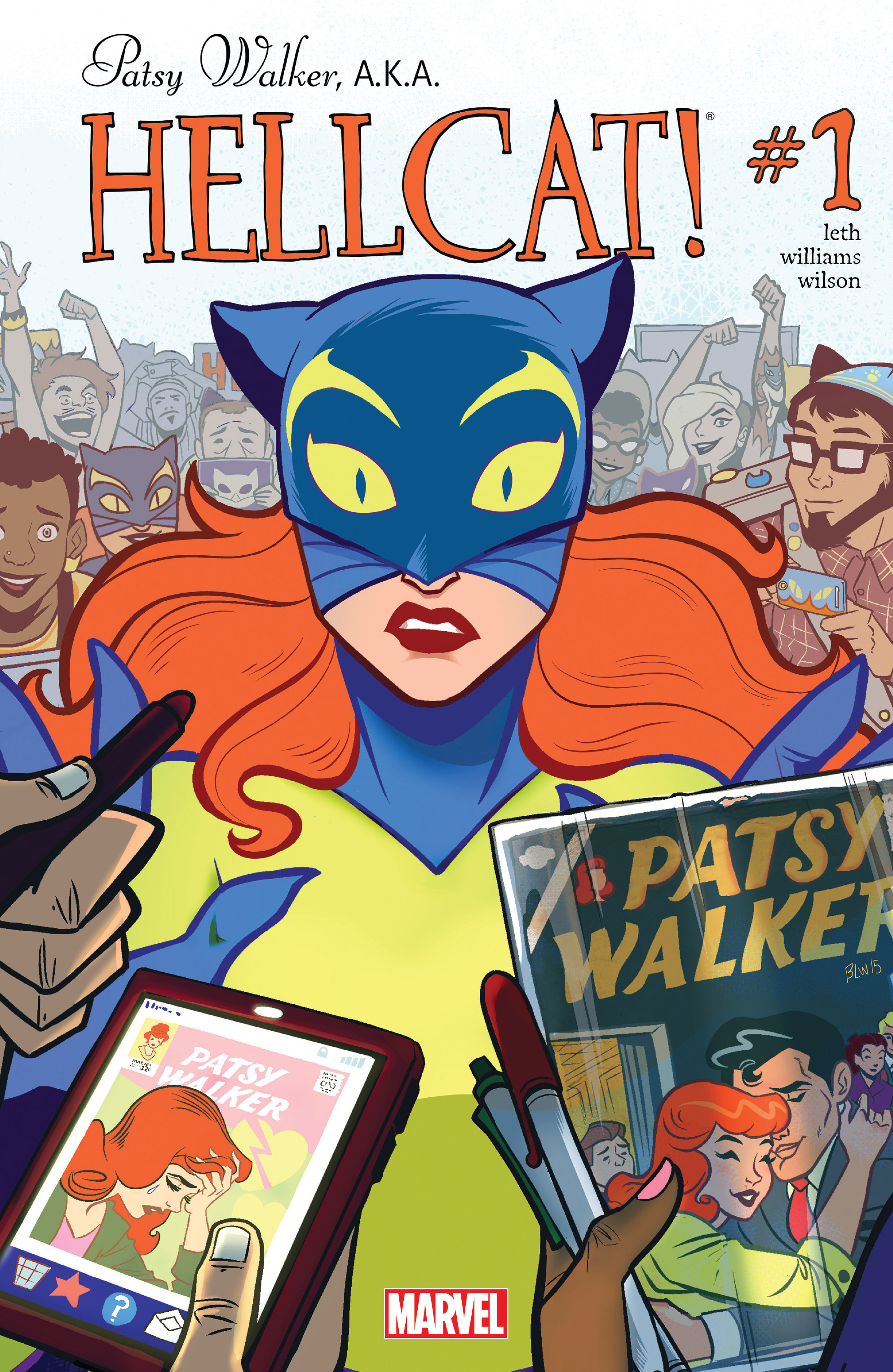 Read online Patsy Walker, A.K.A. Hellcat! comic -  Issue #1 - 1