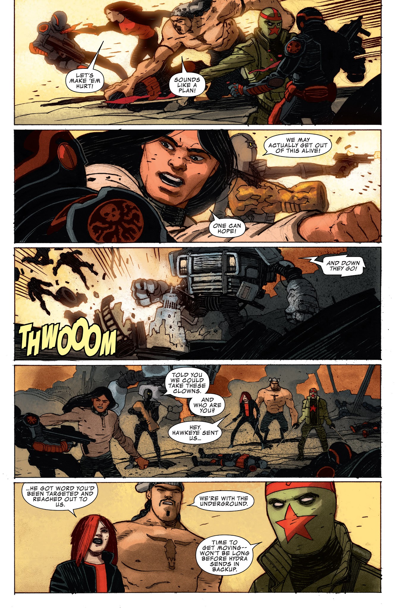 Read online Occupy Avengers comic -  Issue #9 - 6