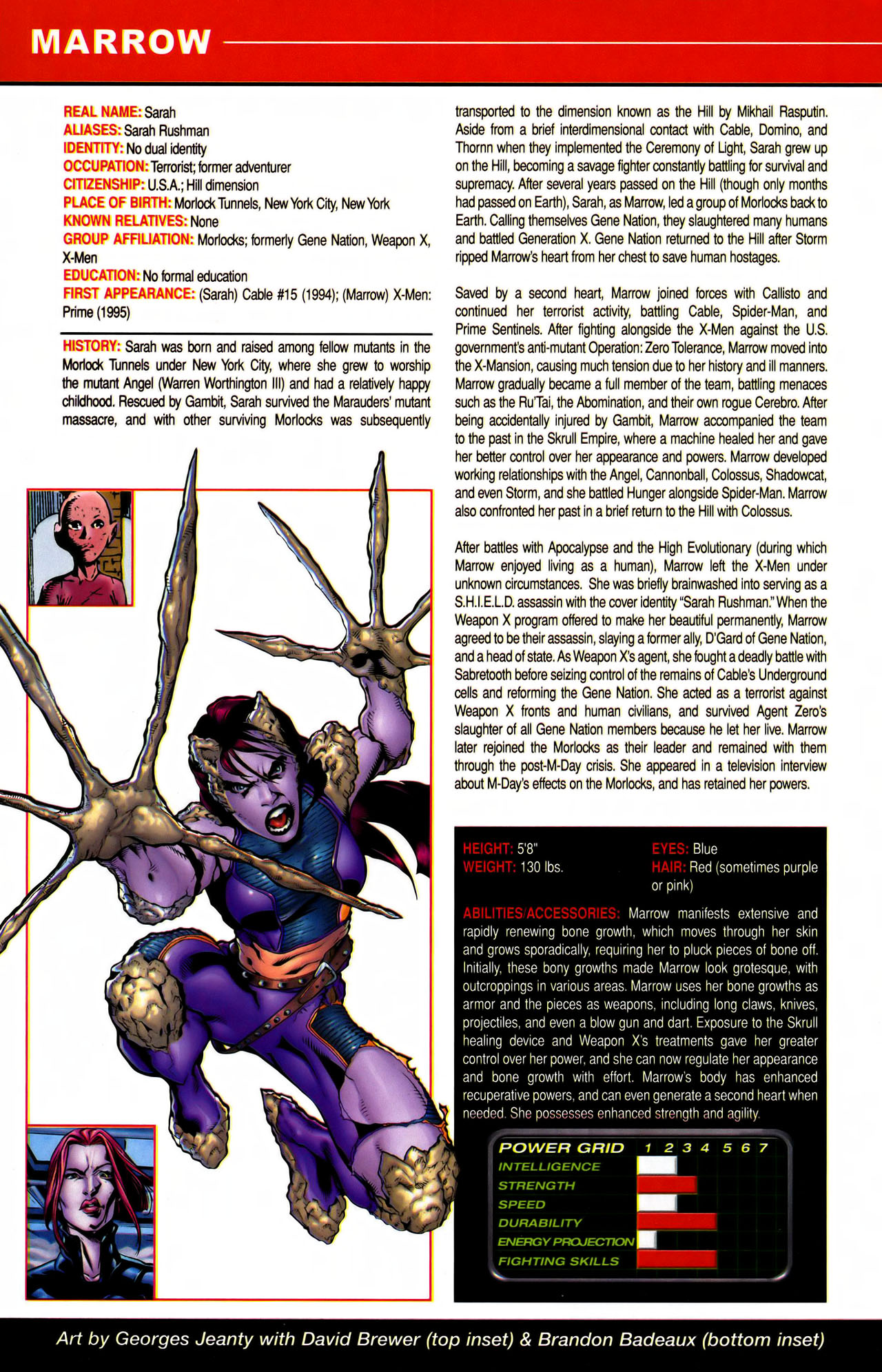 Read online All-New Official Handbook of the Marvel Universe A to Z comic -  Issue #7 - 12