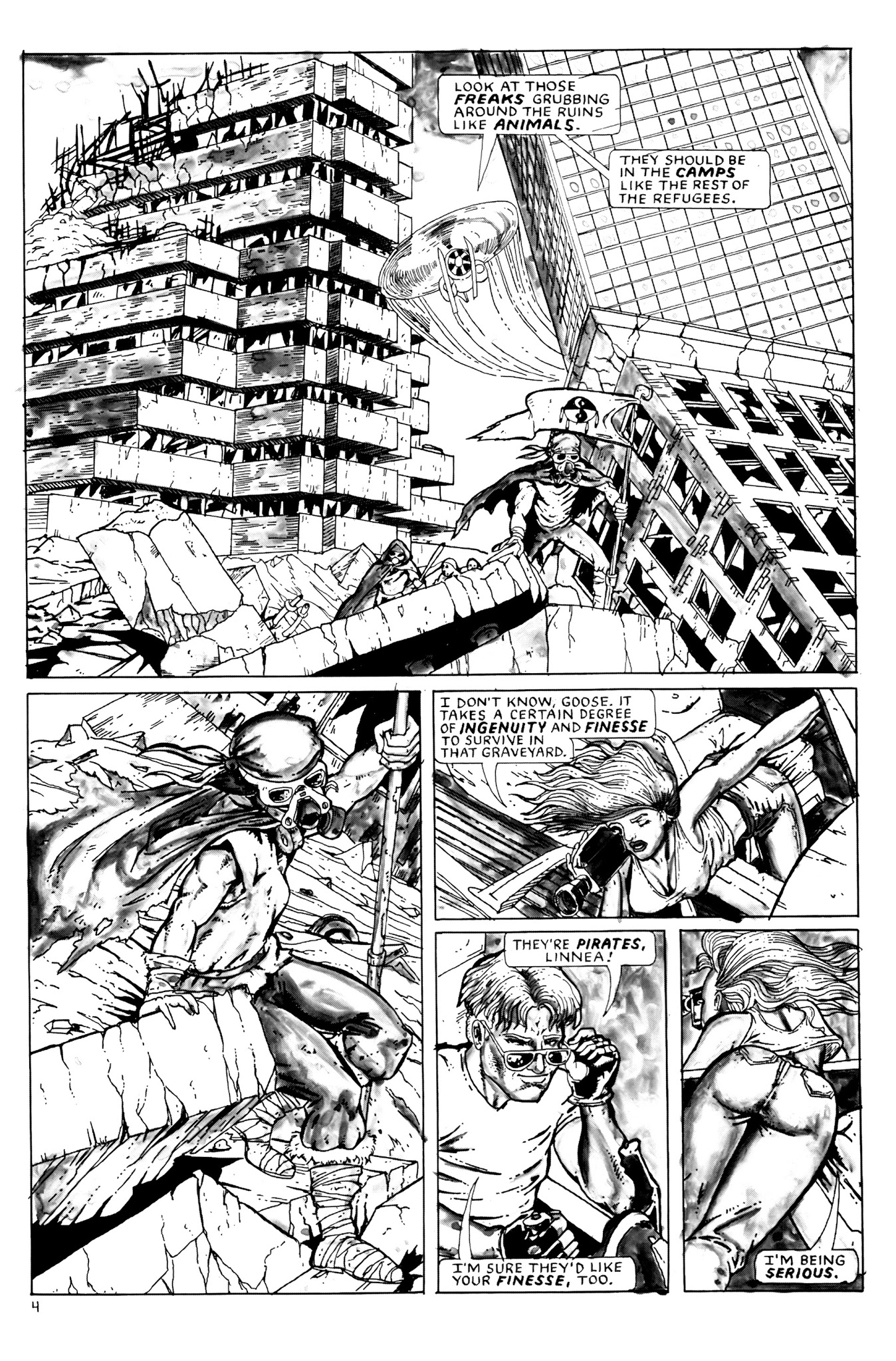 Read online Intrazone comic -  Issue #1 - 6