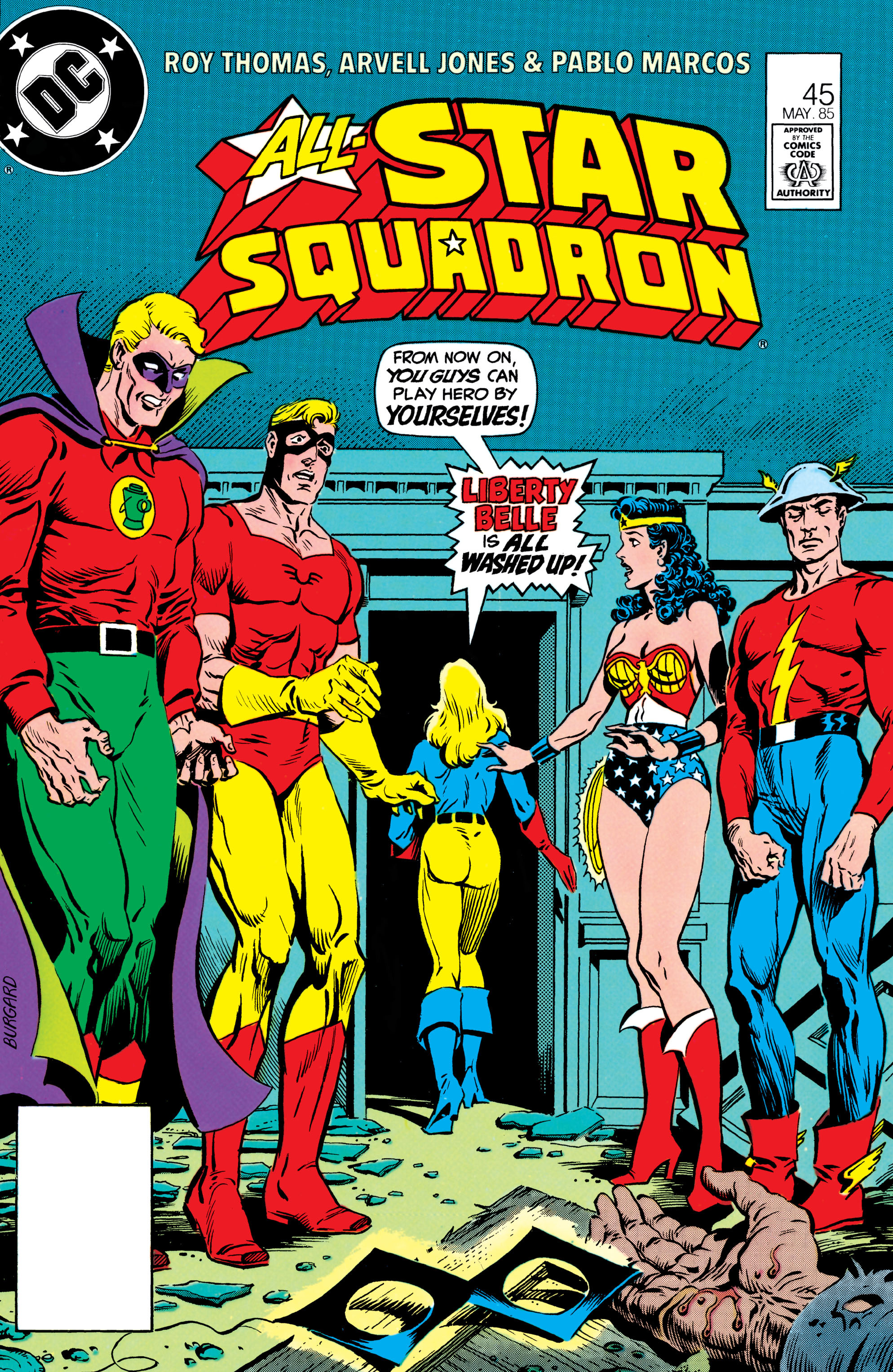 Read online All-Star Squadron comic -  Issue #45 - 1