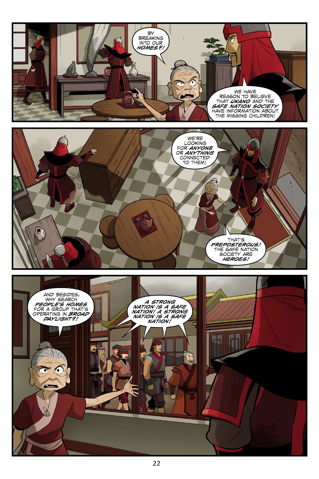 Nickelodeon Avatar: The Last Airbender - Smoke and Shadow issue Part 3 - Page 23