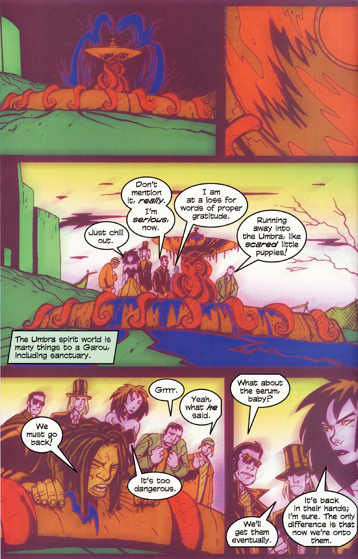 Read online Werewolf the Apocalypse comic -  Issue # Bone Gnawers - 48